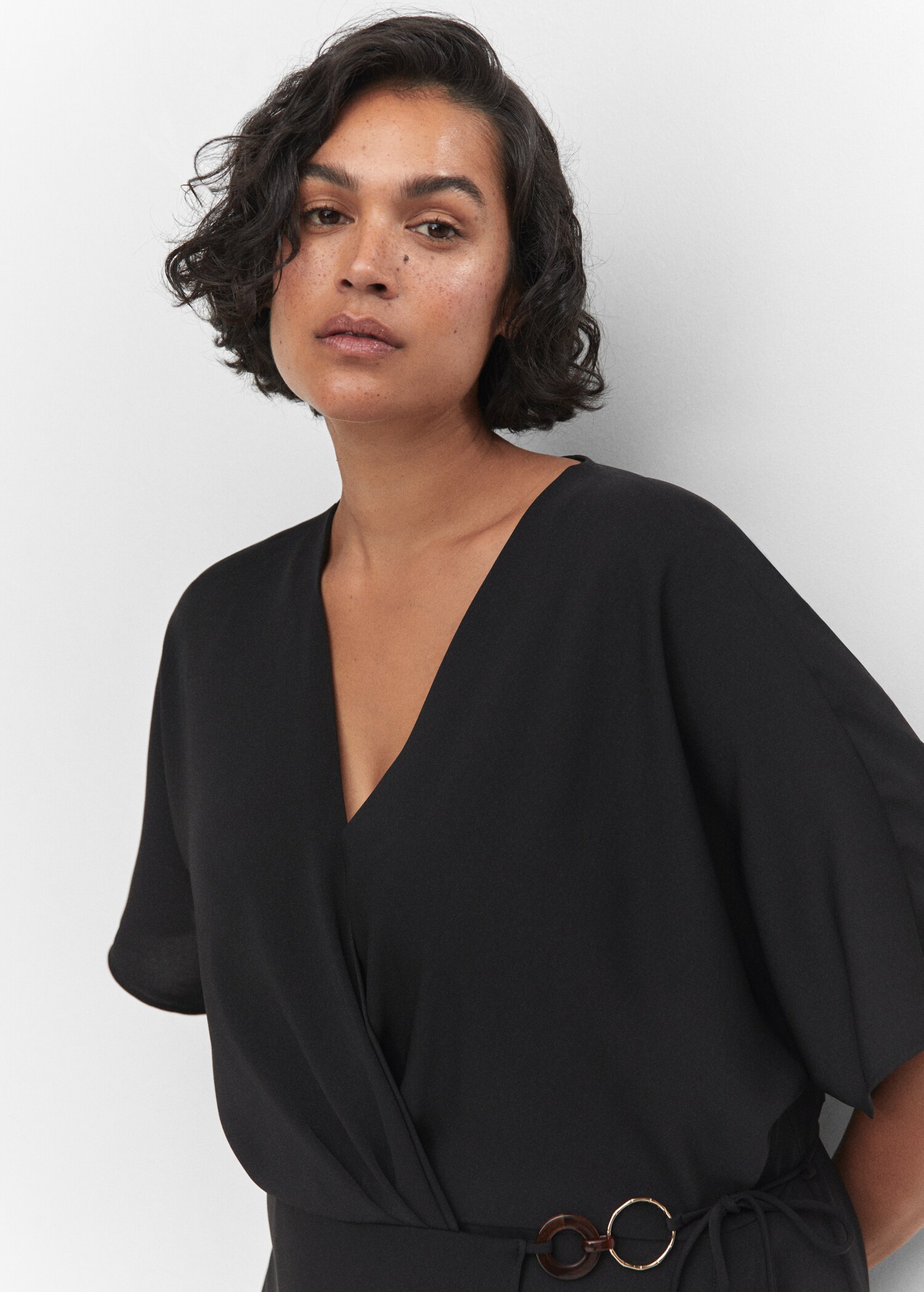 Robe cache-cœur détail anneaux - Détail de l'article 4