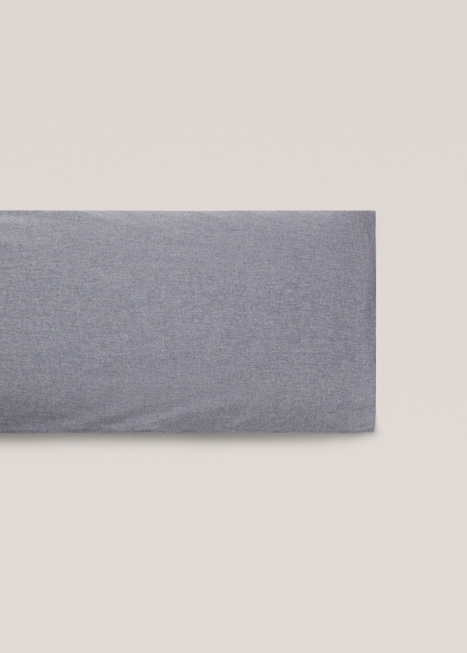 Denim-colour pillow case 45x110cm - Article without model