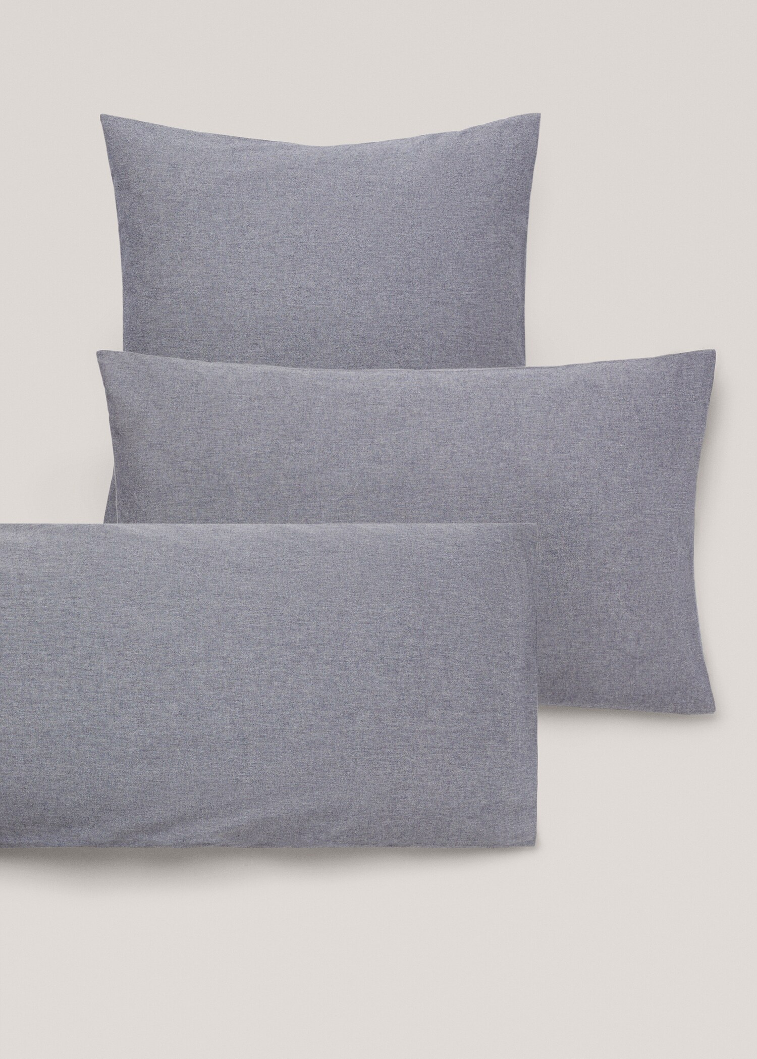 Denim-colour pillow case 45x110cm - Details of the article 3