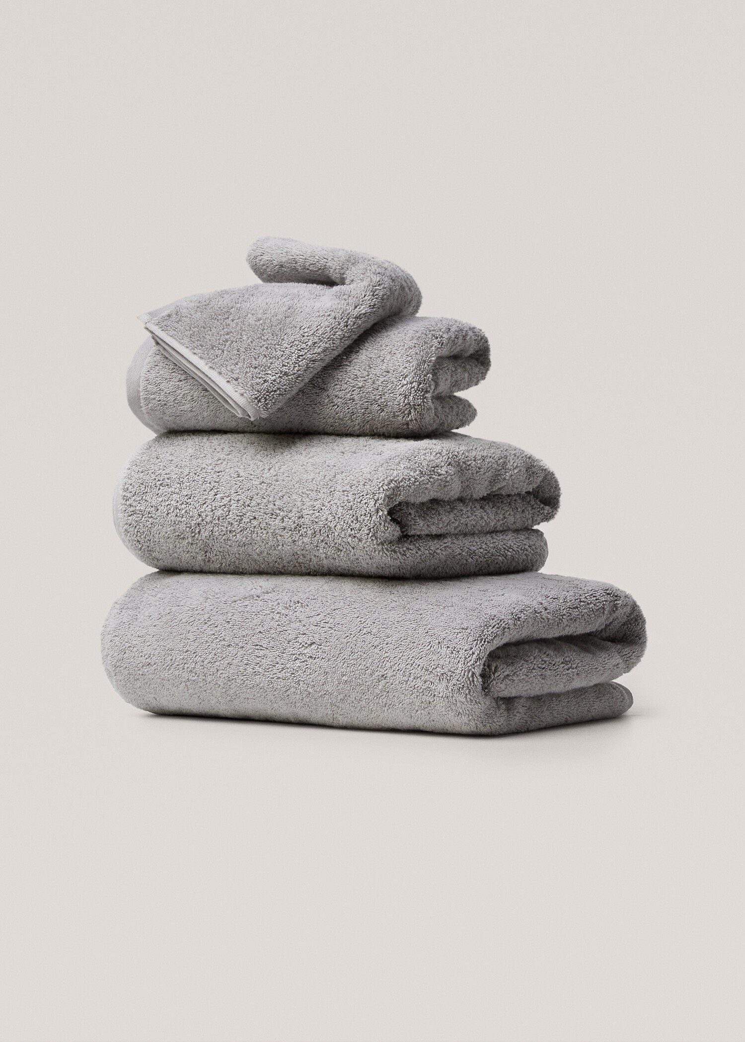 600gr/m2 cotton face towel 30x50cm - Article without model