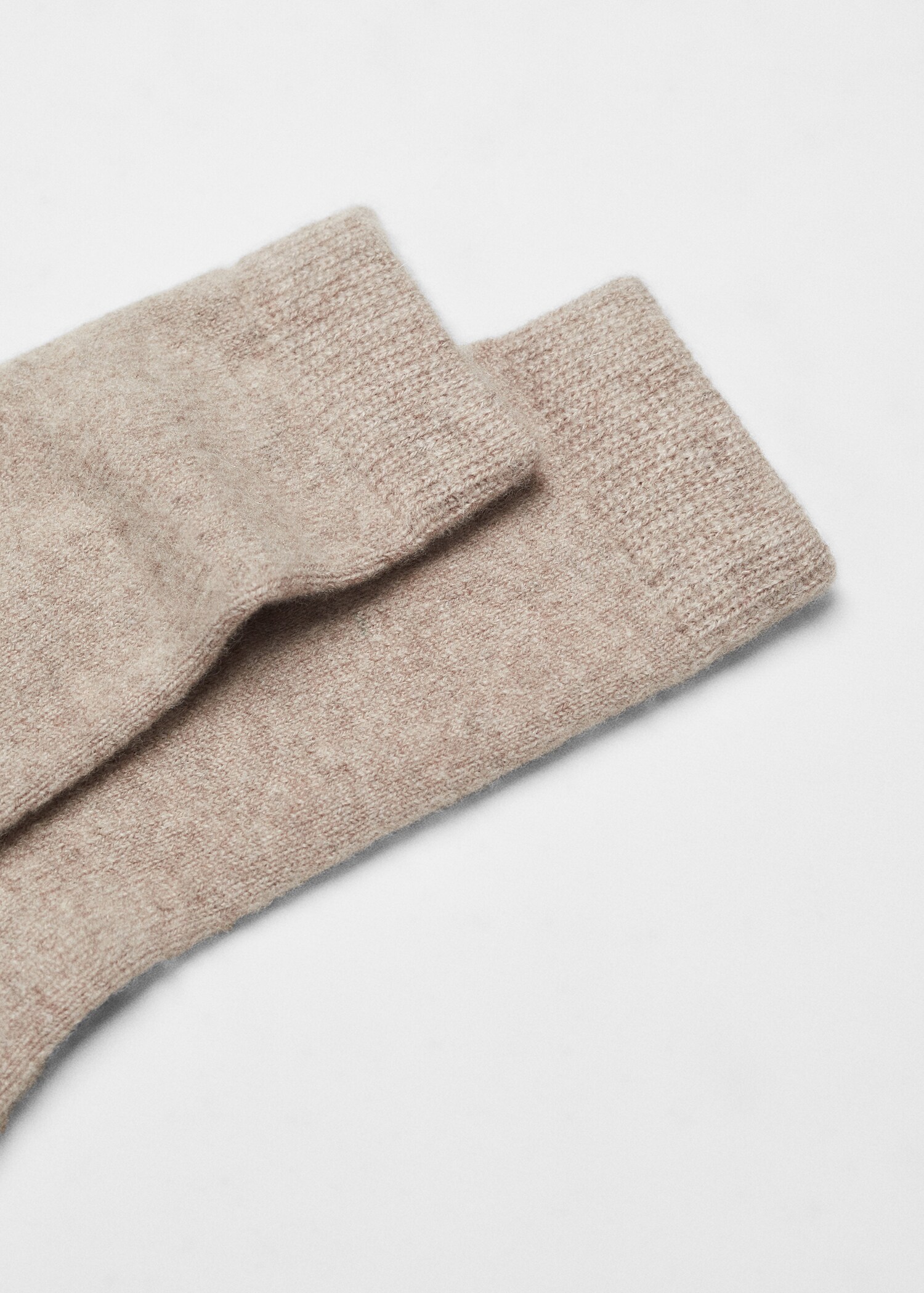 Cashmere knitted socks - Medium plane