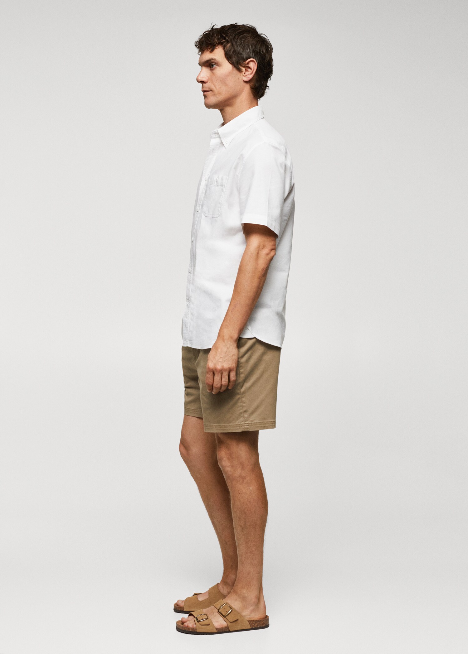 Regular-fit 100% cotton shirt - Details of the article 2
