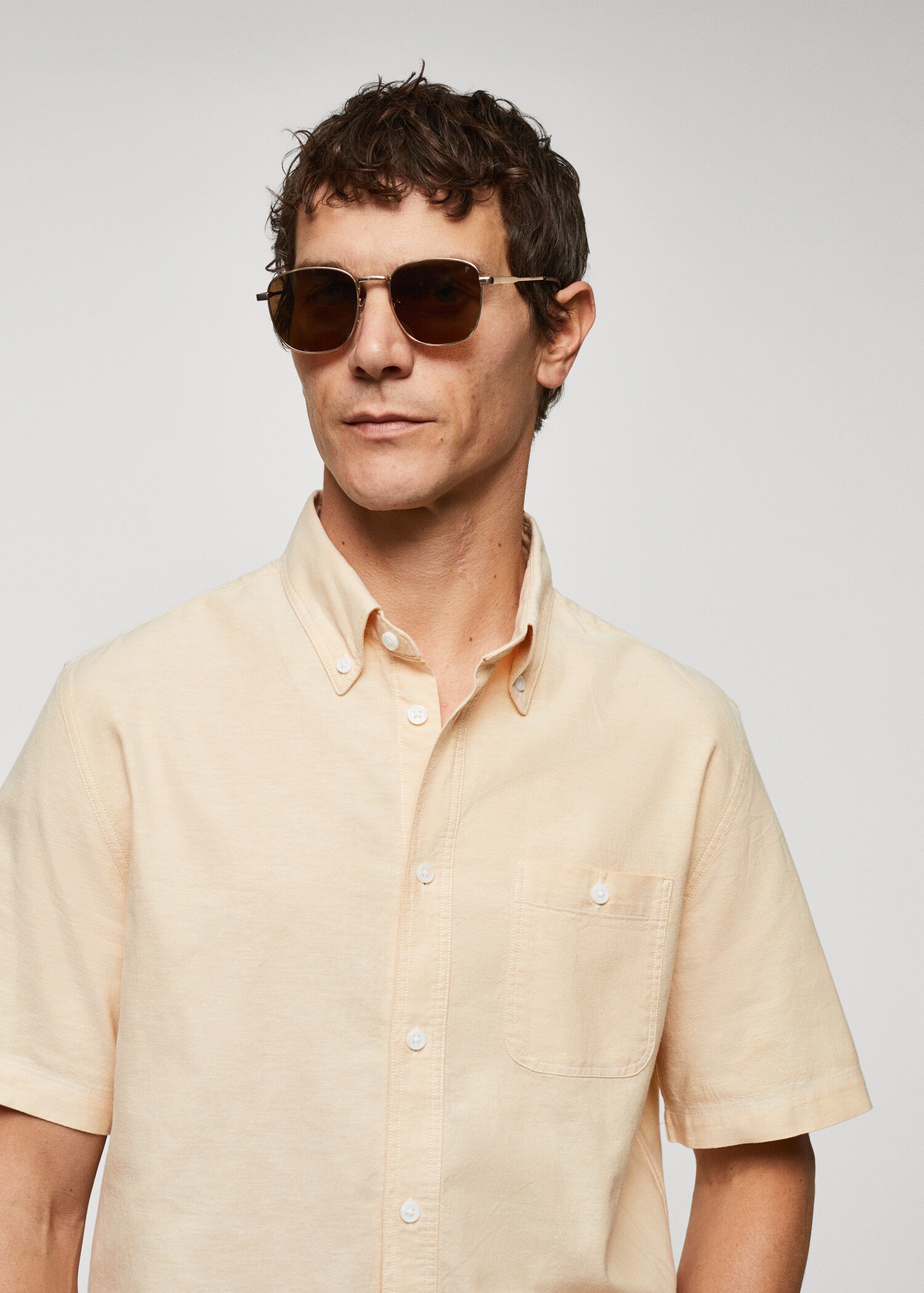 Camisa 100% algodón regular fit - Detalle del artículo 1