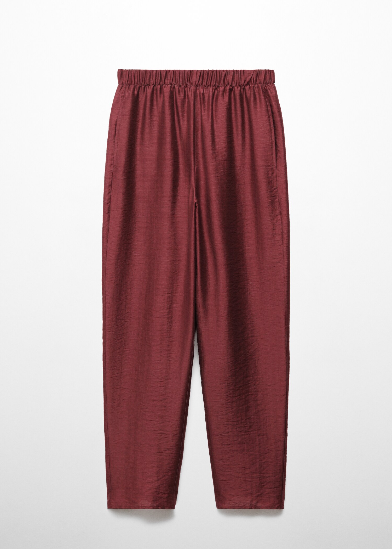 Satin lyocell trousers - Article without model