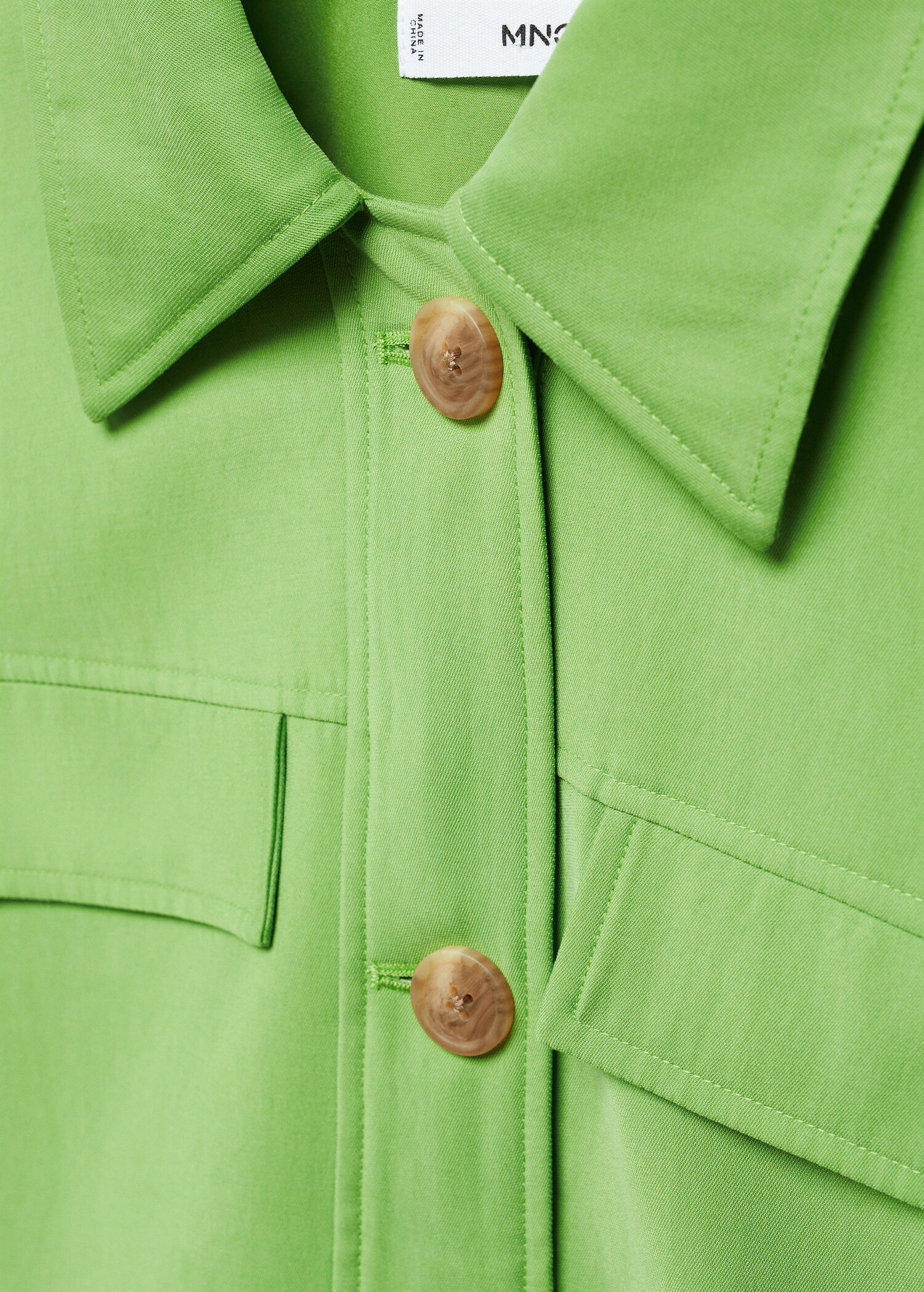Jacke mit Reverskragen und Taschen - Detail des Artikels 8