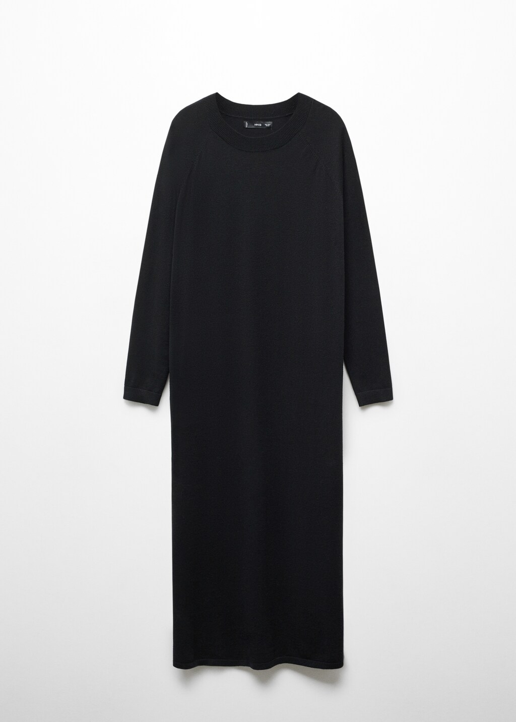 Round-neck knitted dress - Women | MANGO OUTLET USA Round-neck knitted dress - Women | MANGO OUTLET USA