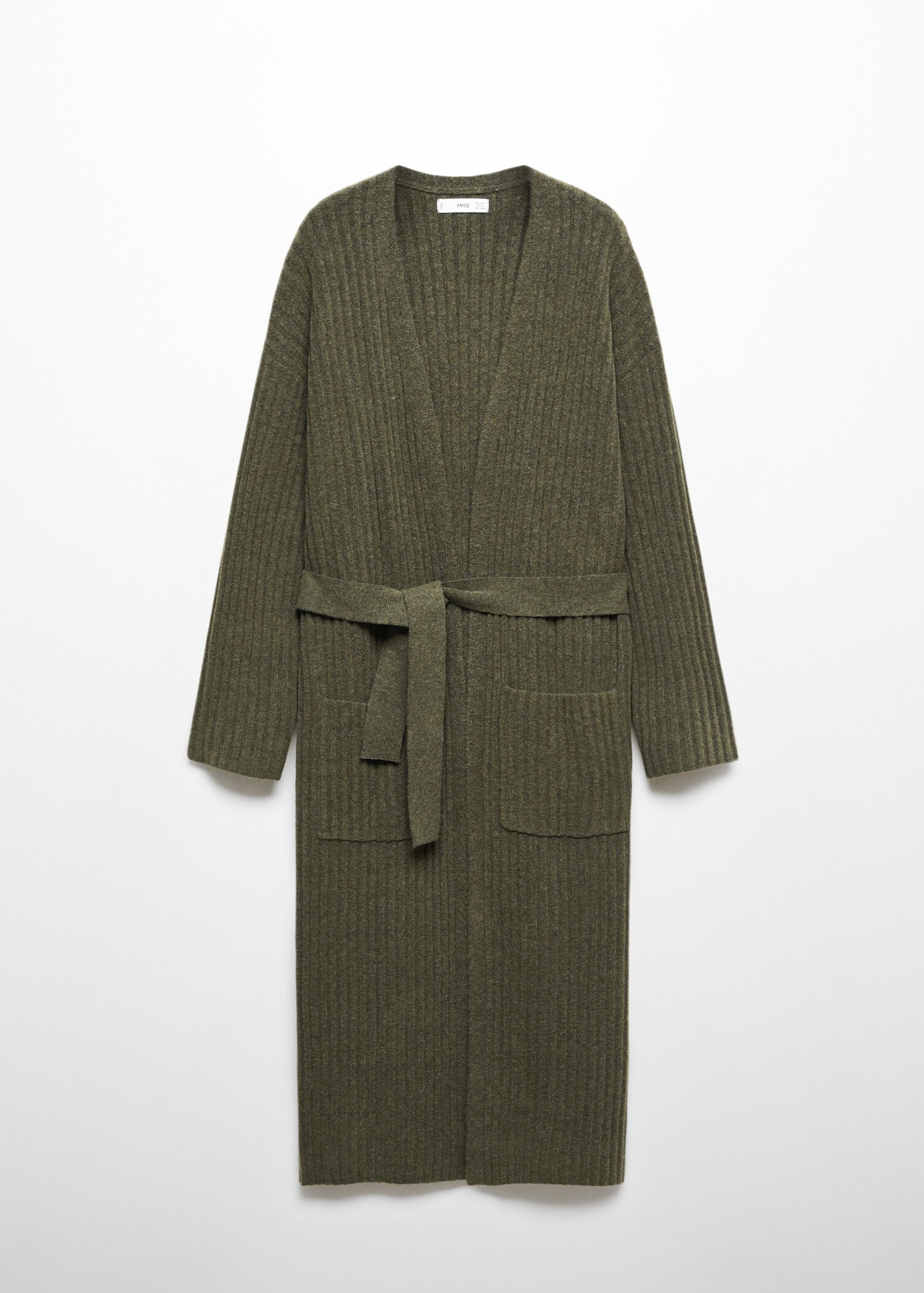 Cardigan with patch pocket - Article without model