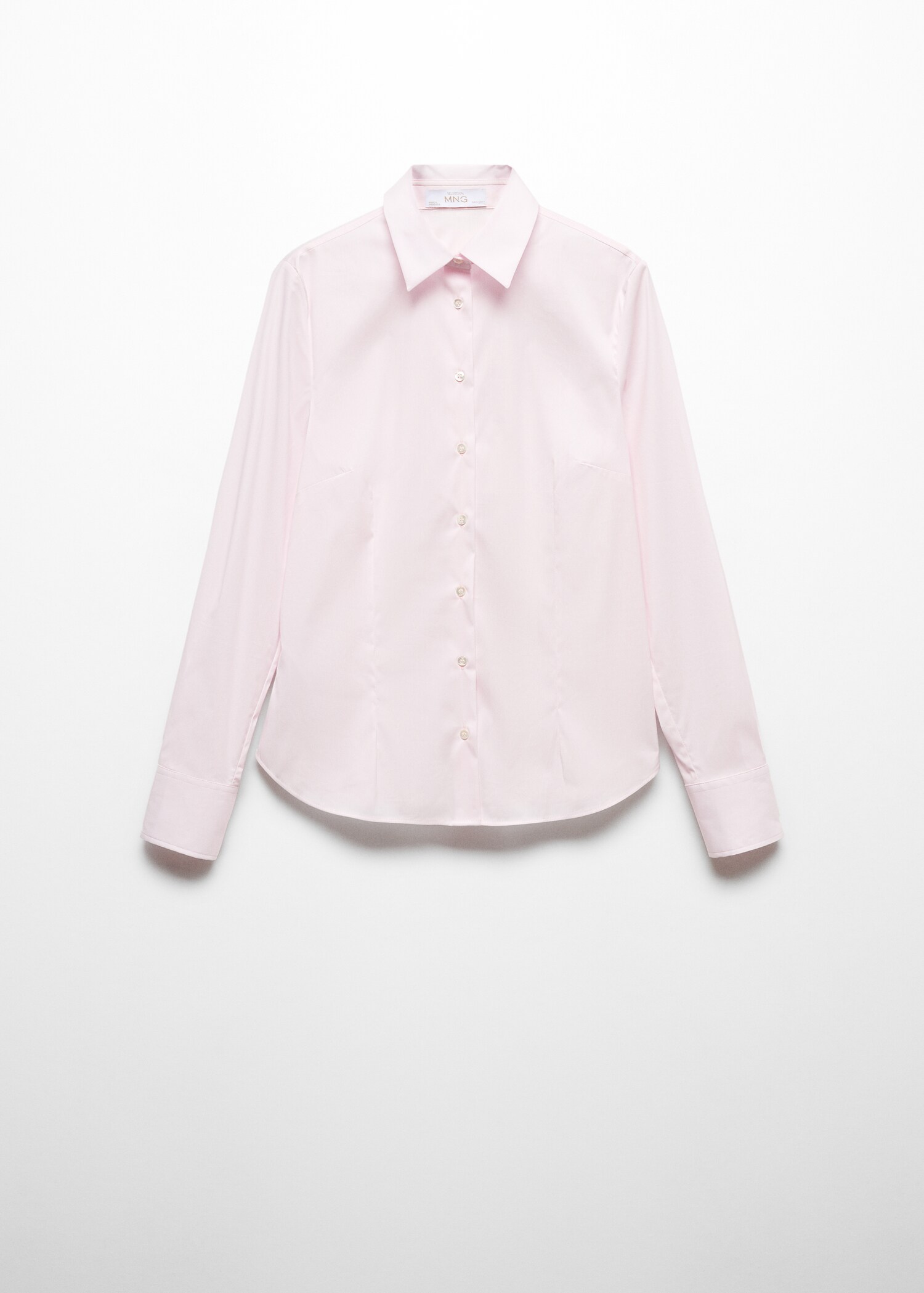 Fitted cotton shirt - Article without model