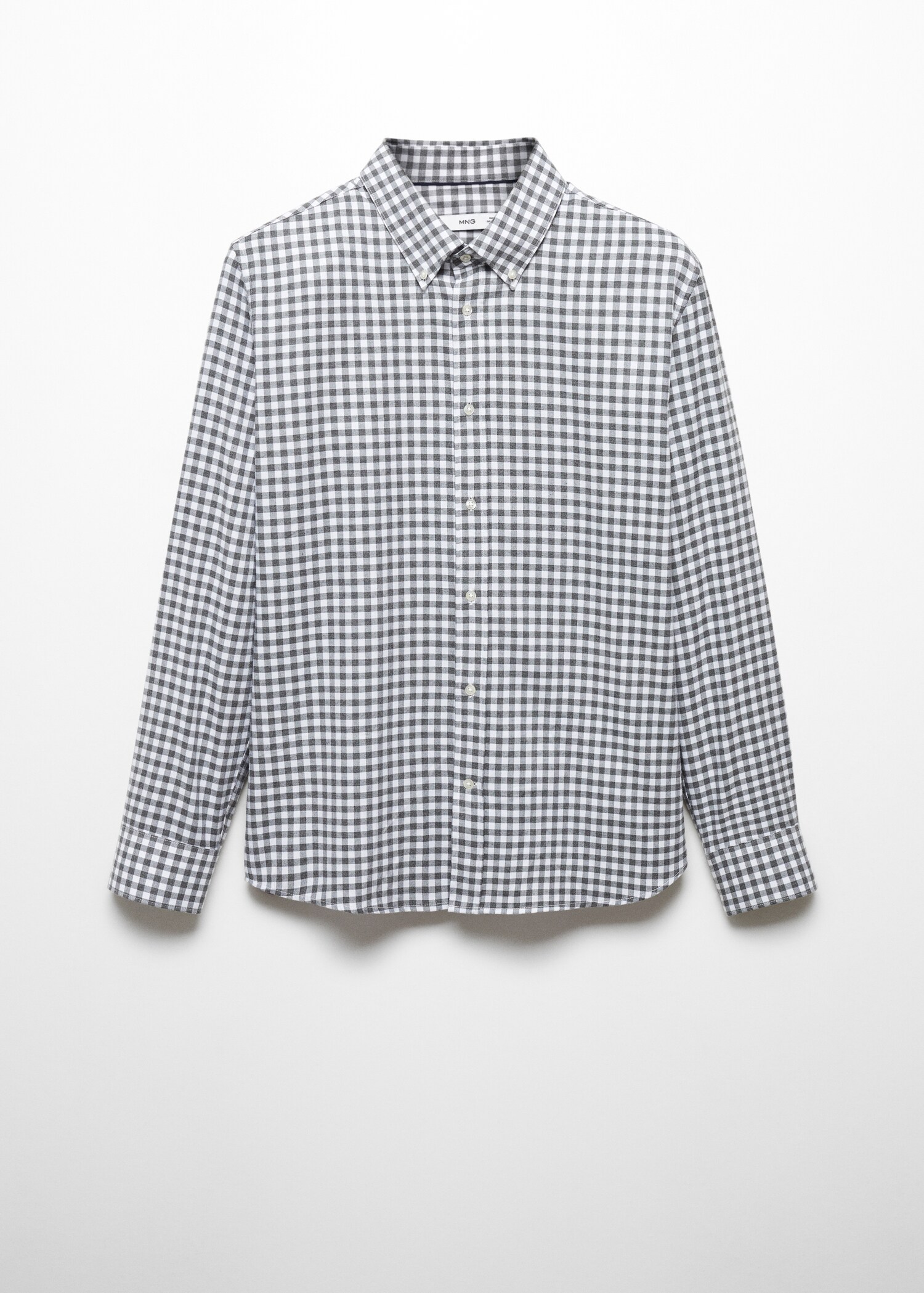 Gingham check cotton shirt - Article without model