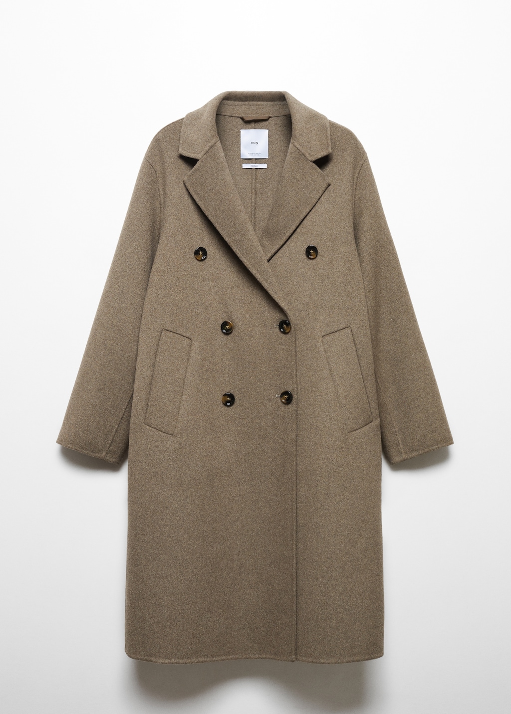 Handmade oversized wool coat Women MANGO OUTLET USA