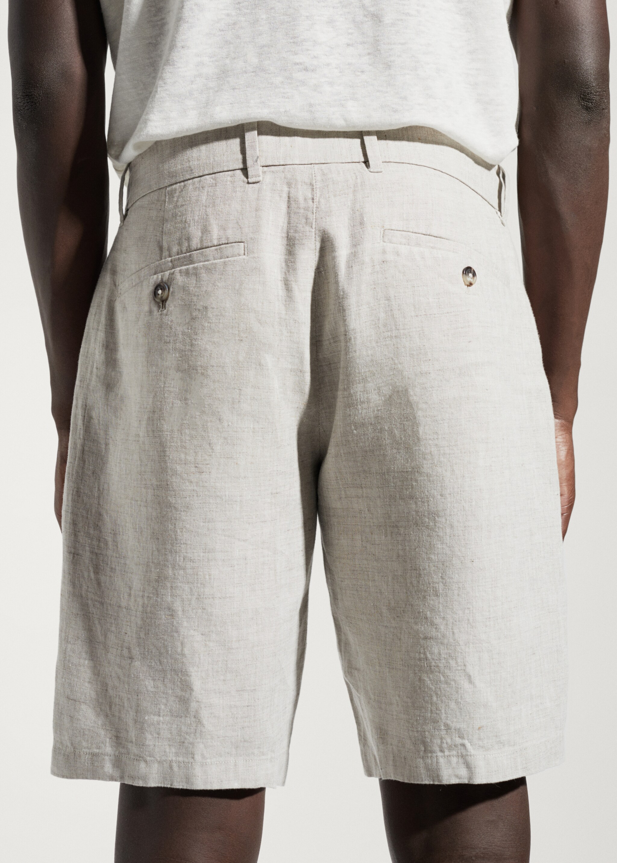 Bermudas 100% lino - Detalle del artículo 4
