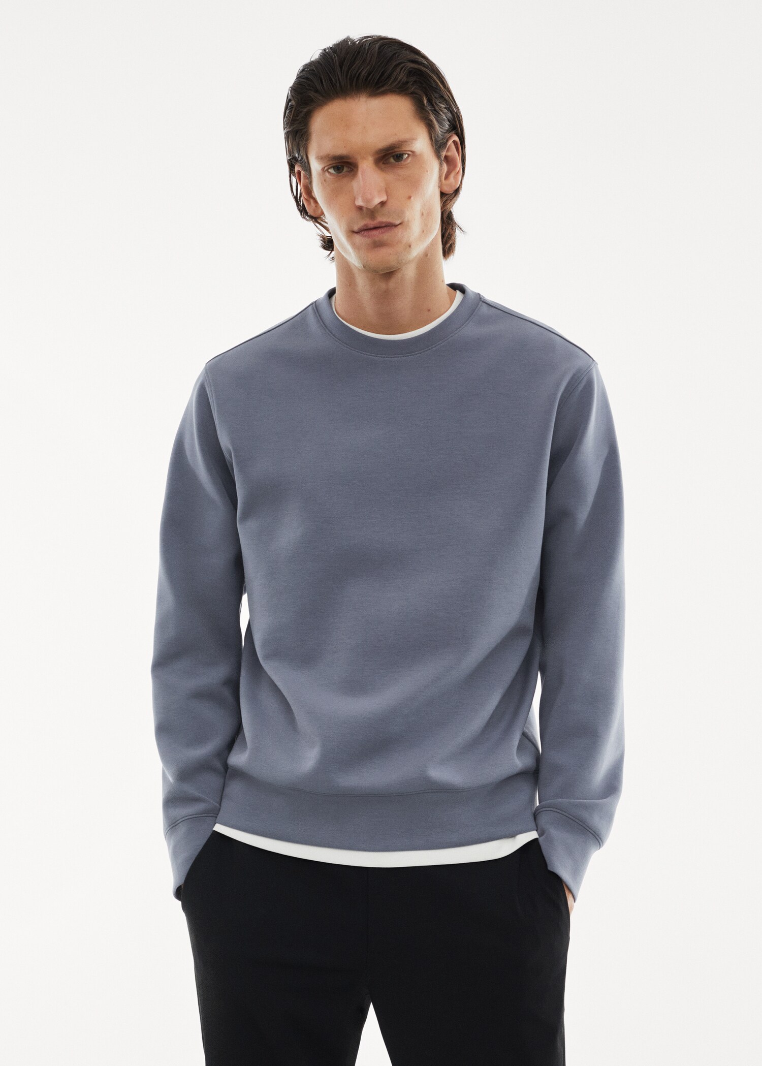 Breathable recycled fabric sweatshirt - Medium plane