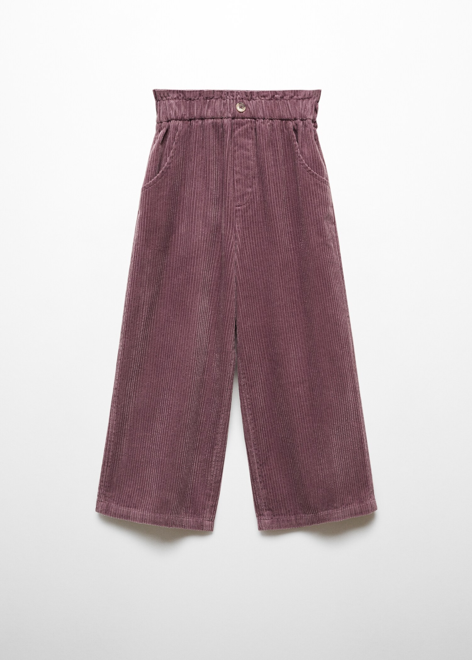 Corduroy culotte trousers - Article without model