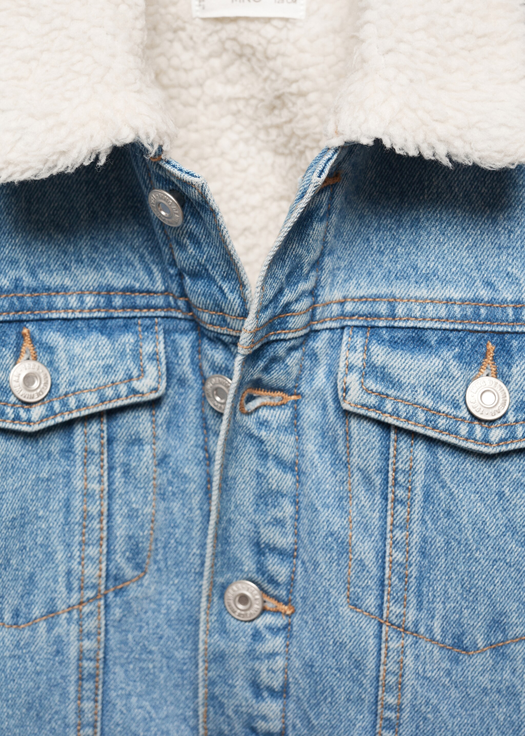 Jacket with shearling-effect lining - Details of the article 8