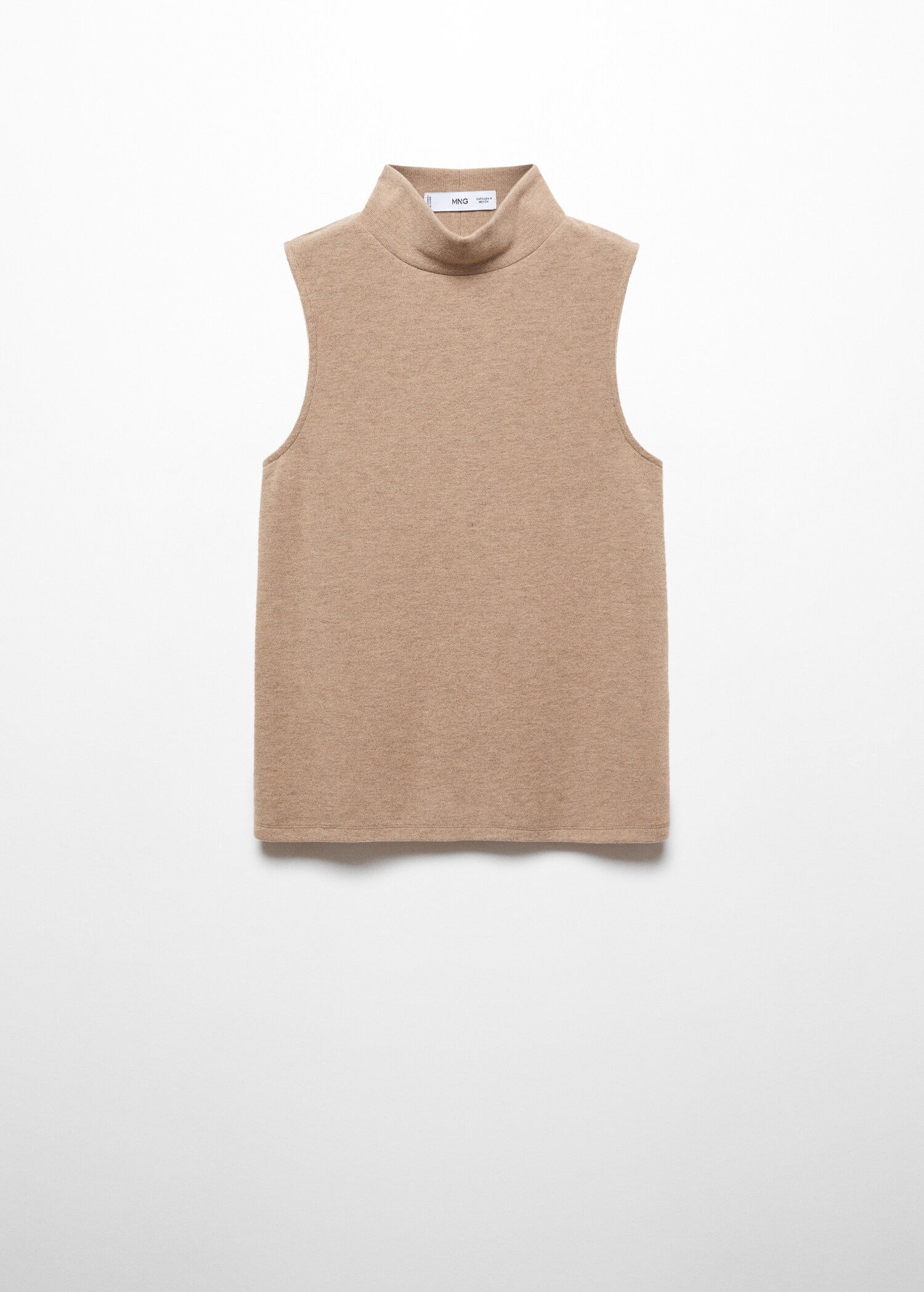 Top punto cuello alto - Artículo sin modelo