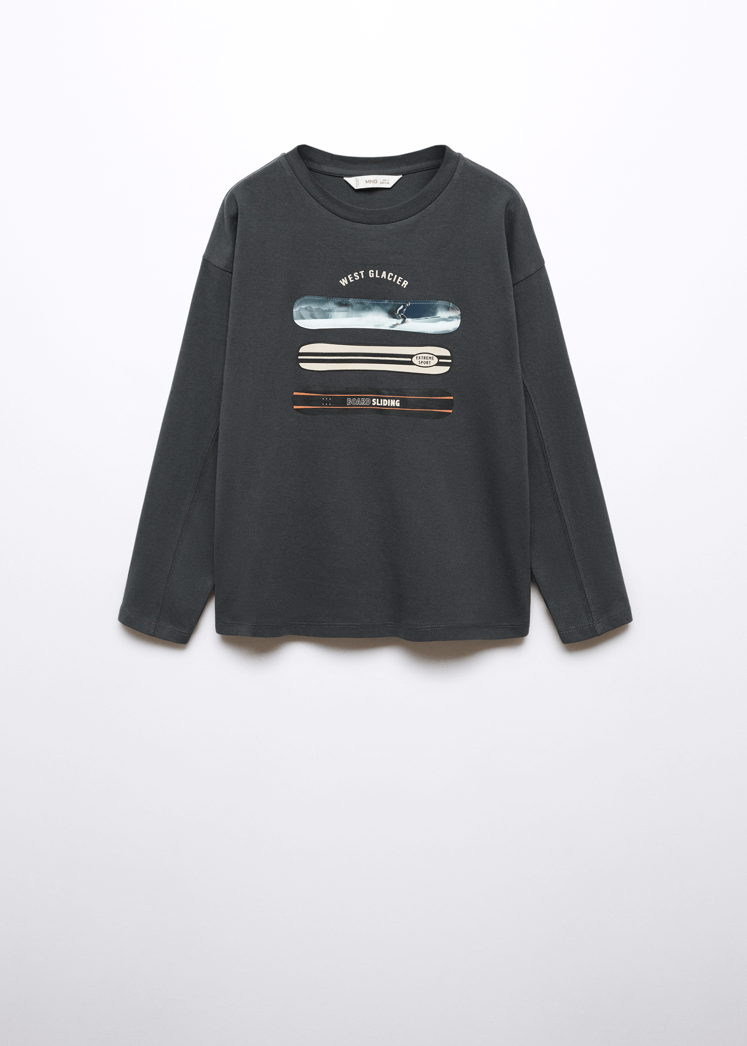 Printed long sleeve t-shirt - Details of the article 9
