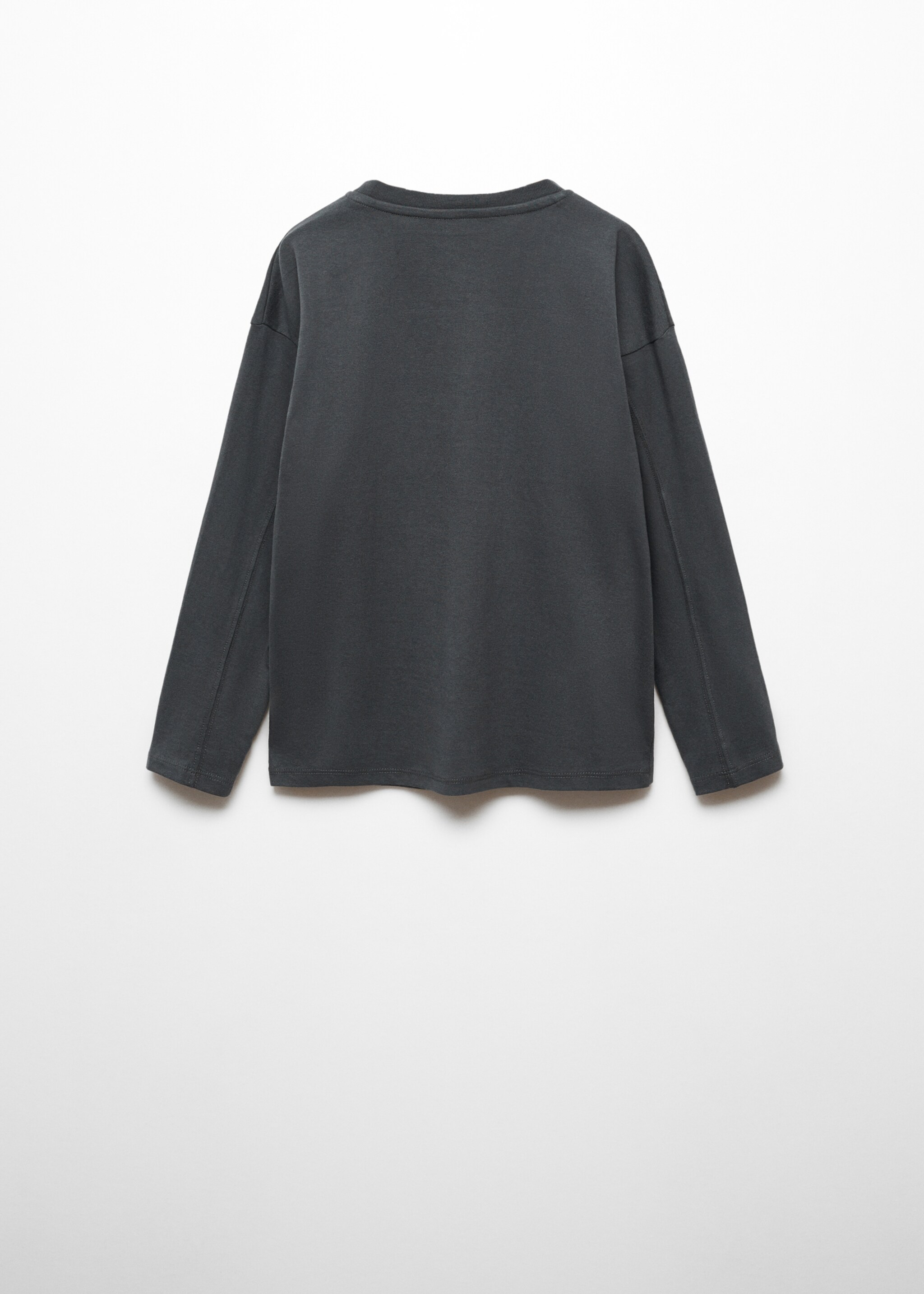 Printed long sleeve t-shirt - Reverse of the article