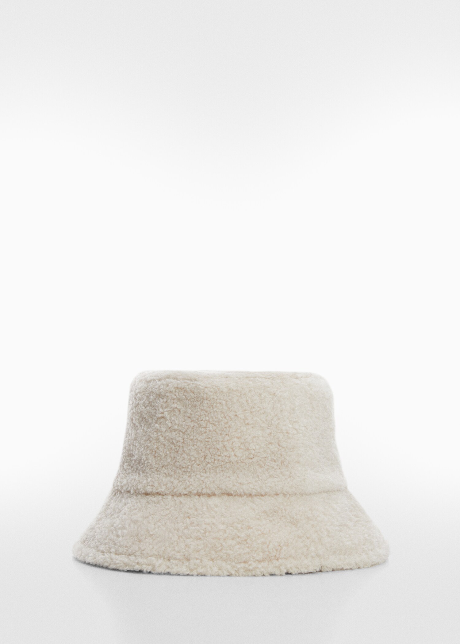 Fur-effect bucket hat - Article without model