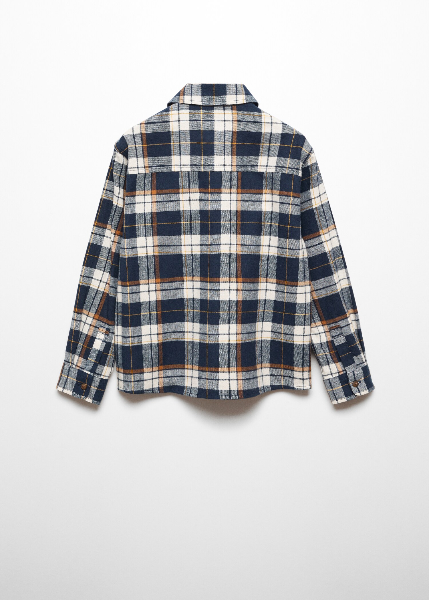 Regular-fit check shirt - Reverse of the article