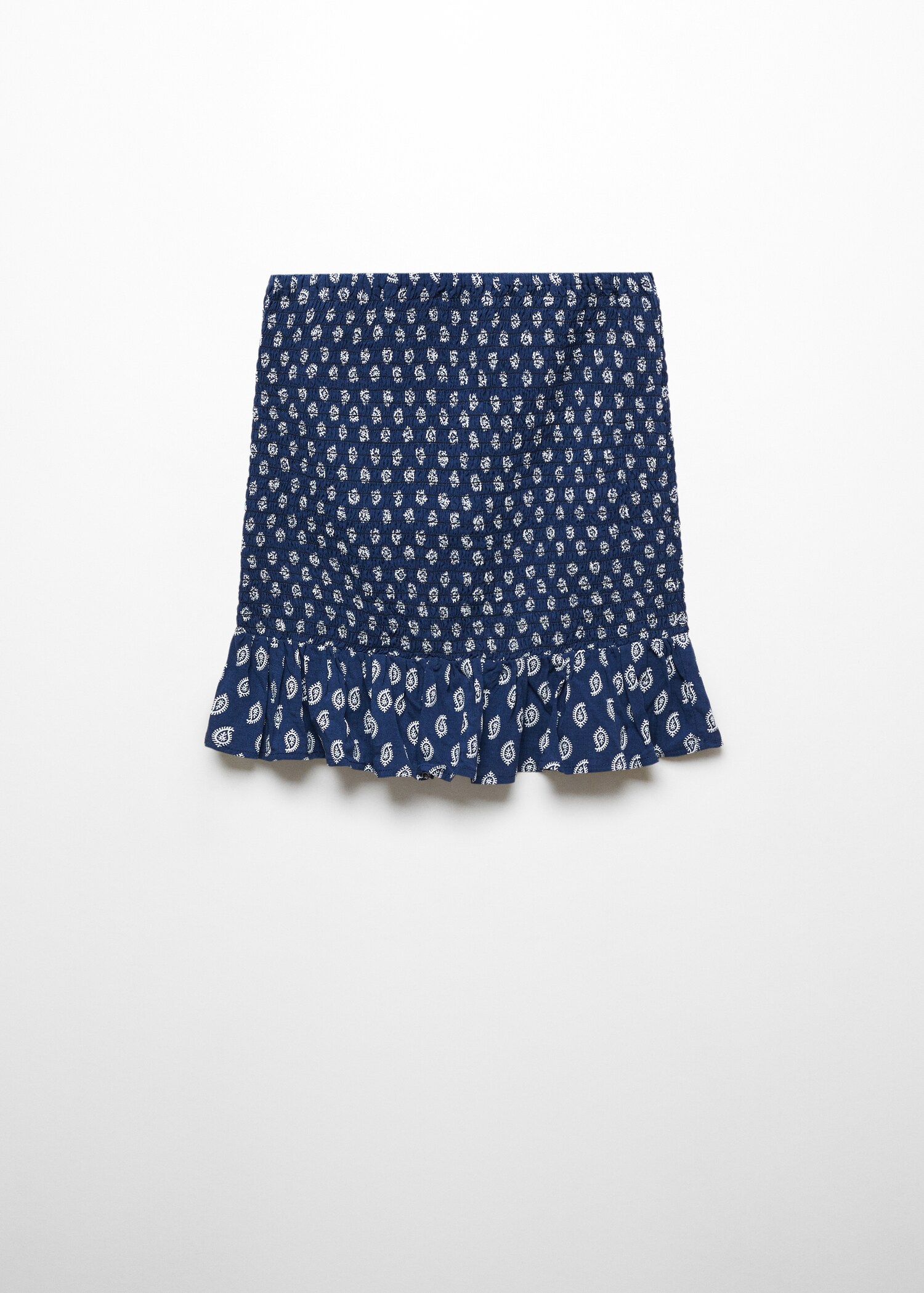 Printed pleated skirt - Article without model