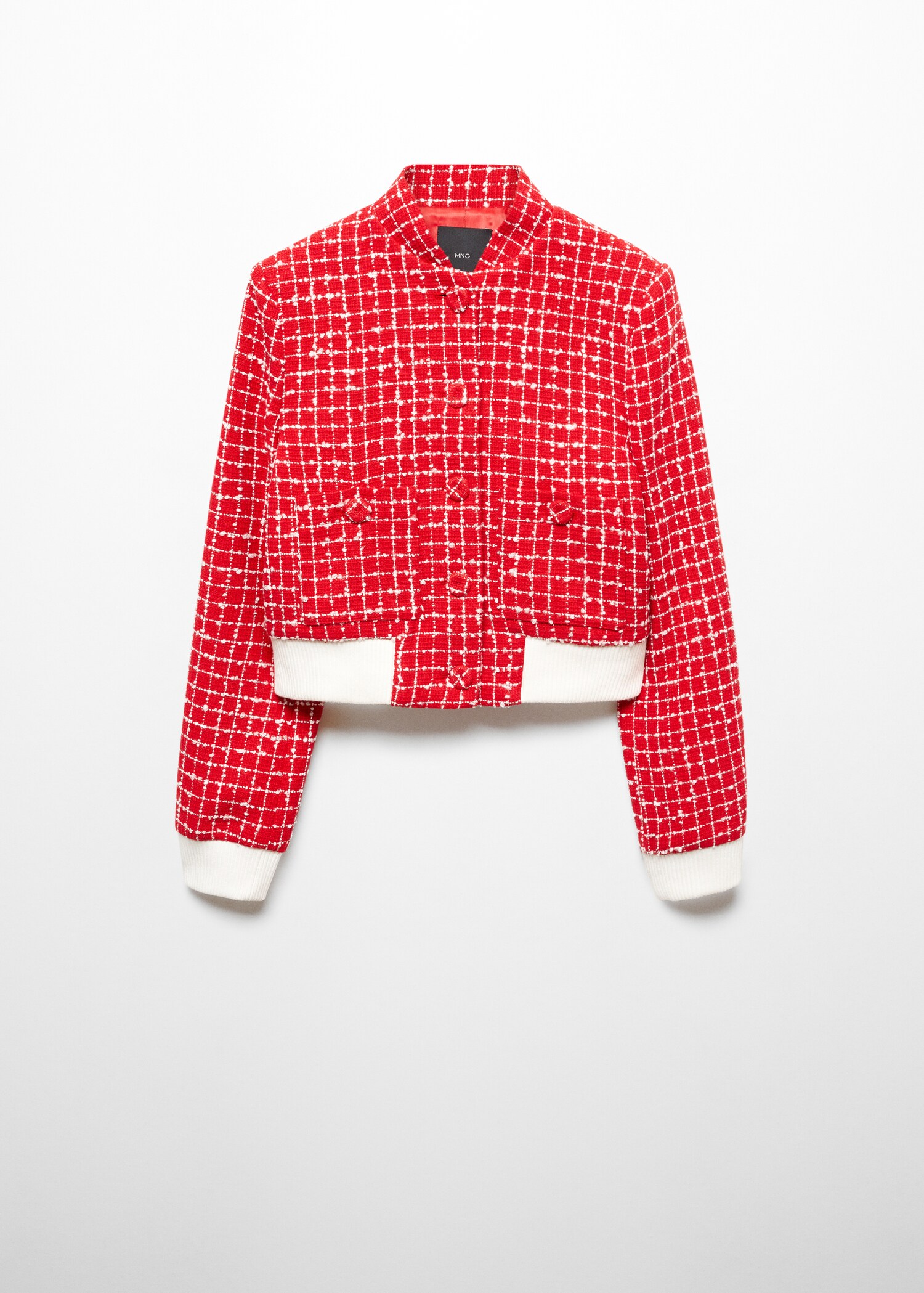 Tweed bomber jacket - Article without model