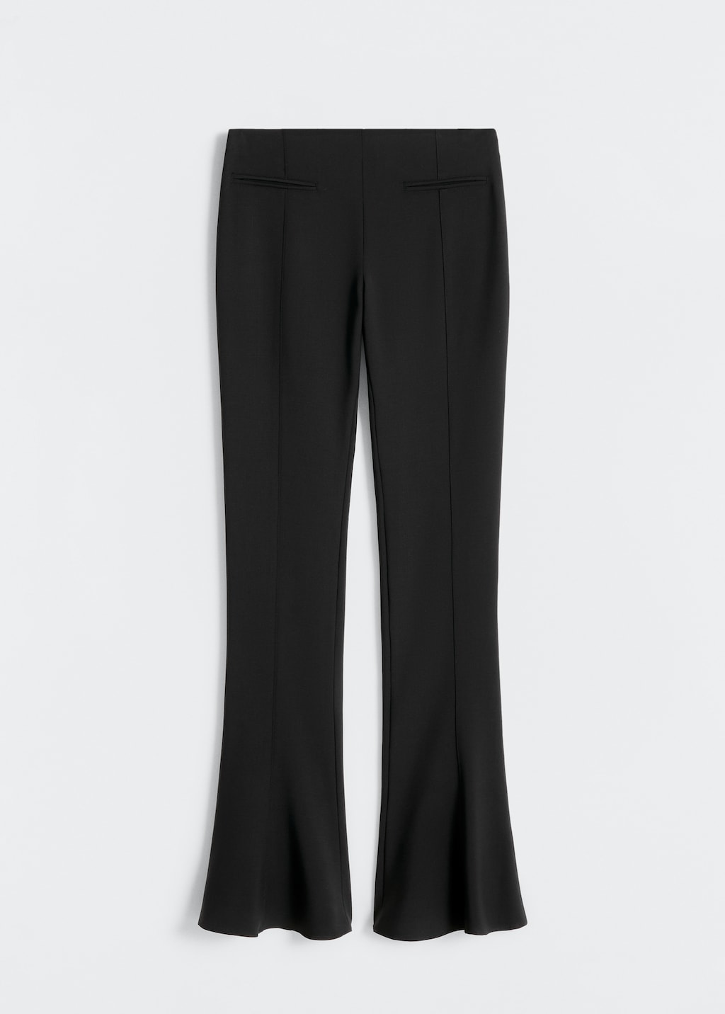 Flared wool trousers - Women | MANGO OUTLET USA Flared wool trousers - Women | MANGO OUTLET USA