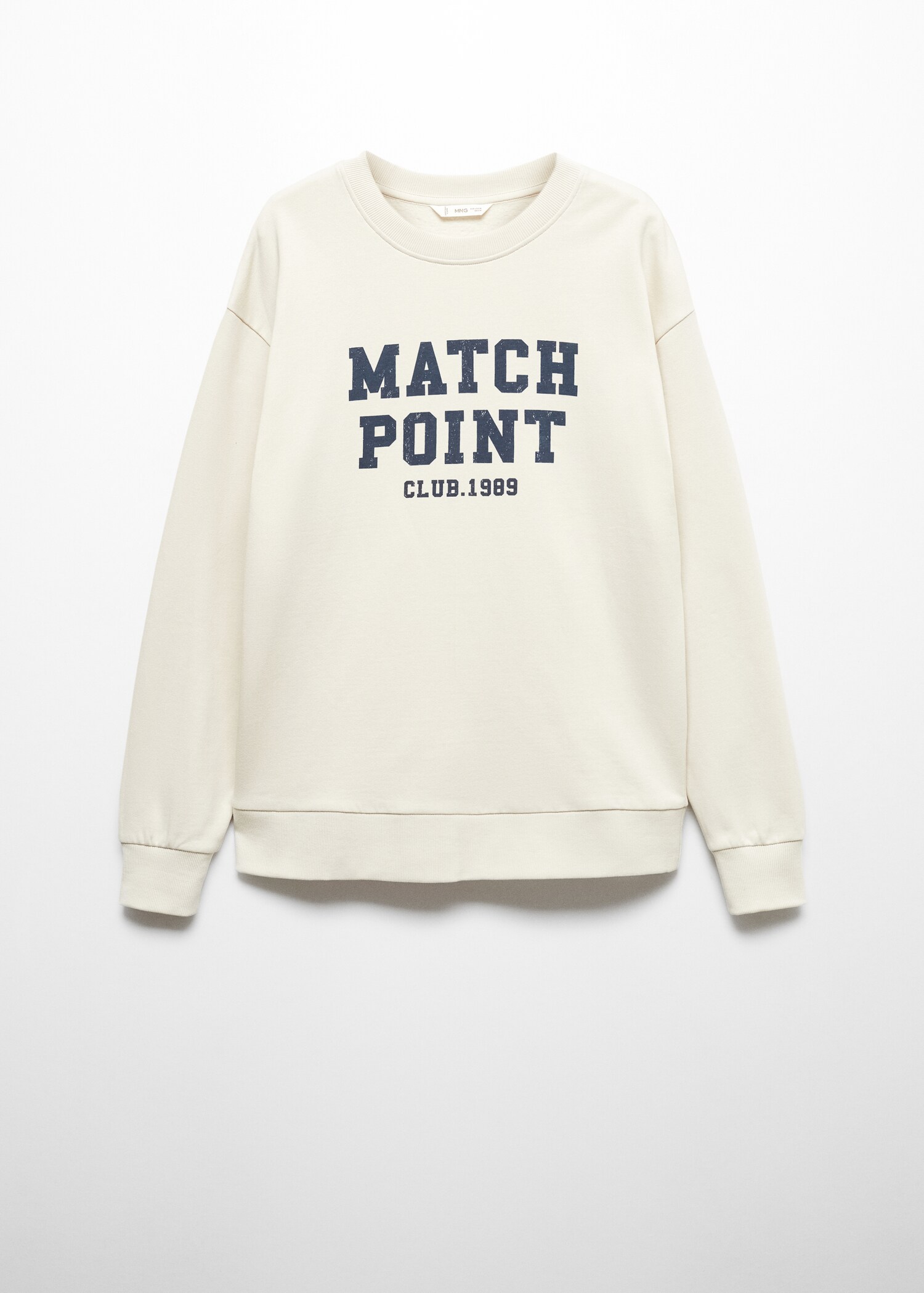 Sweater coton message - Article sans modèle