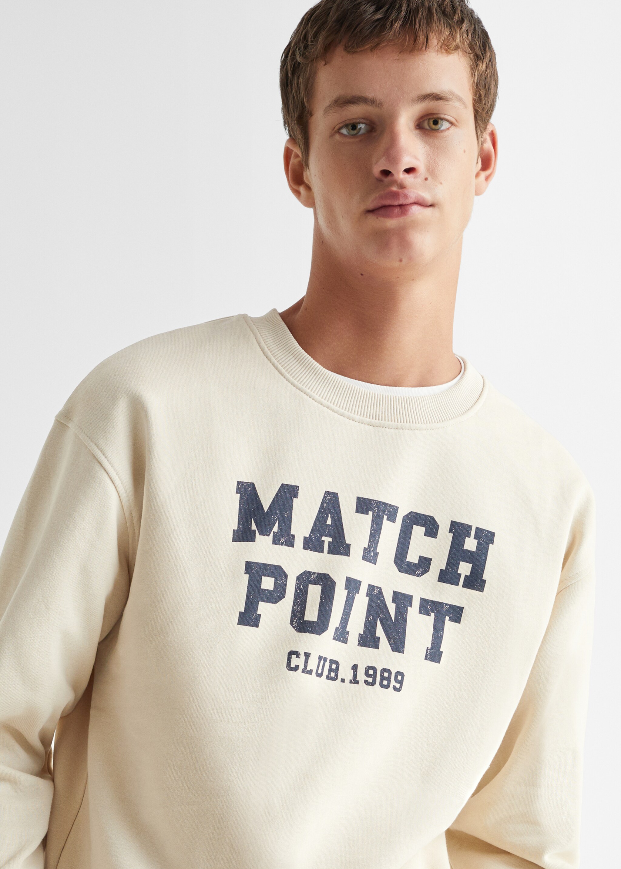 Feliratos gyapjú sweatshirt - A termék adatai 1