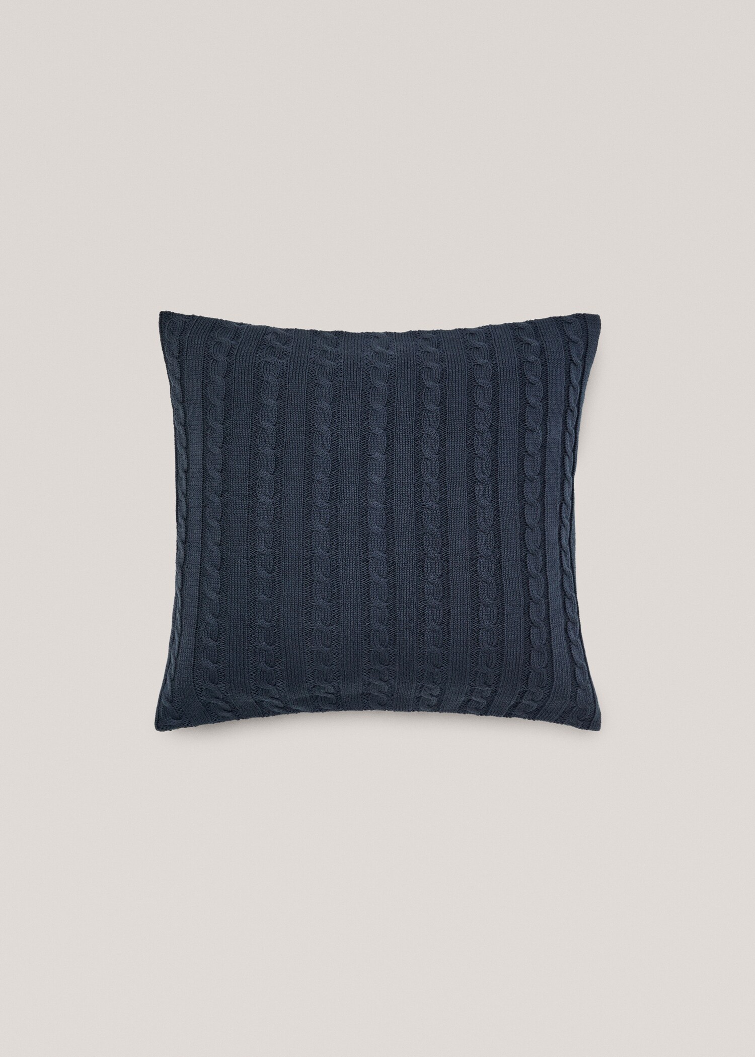 Kussenhoes met kabelmotief - Artikel zonder model