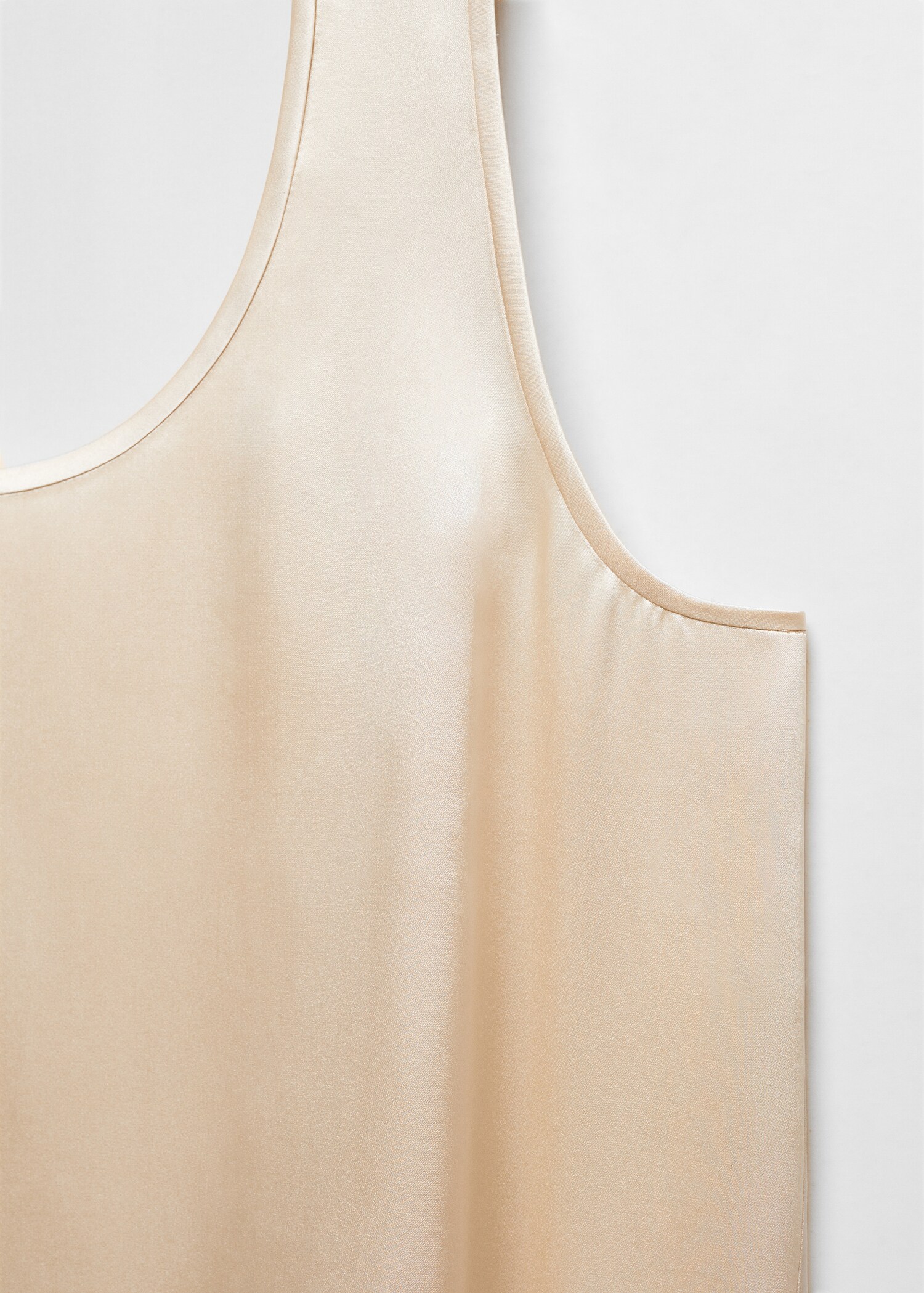 Silk top with wide straps - Details of the article 8