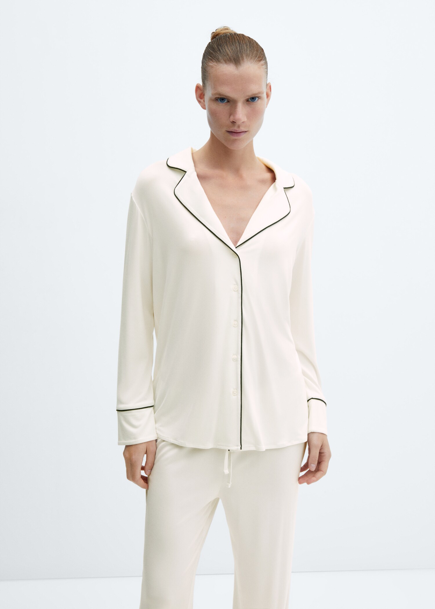 Pantalons pijama rivet contrast - Detall de l'article 1