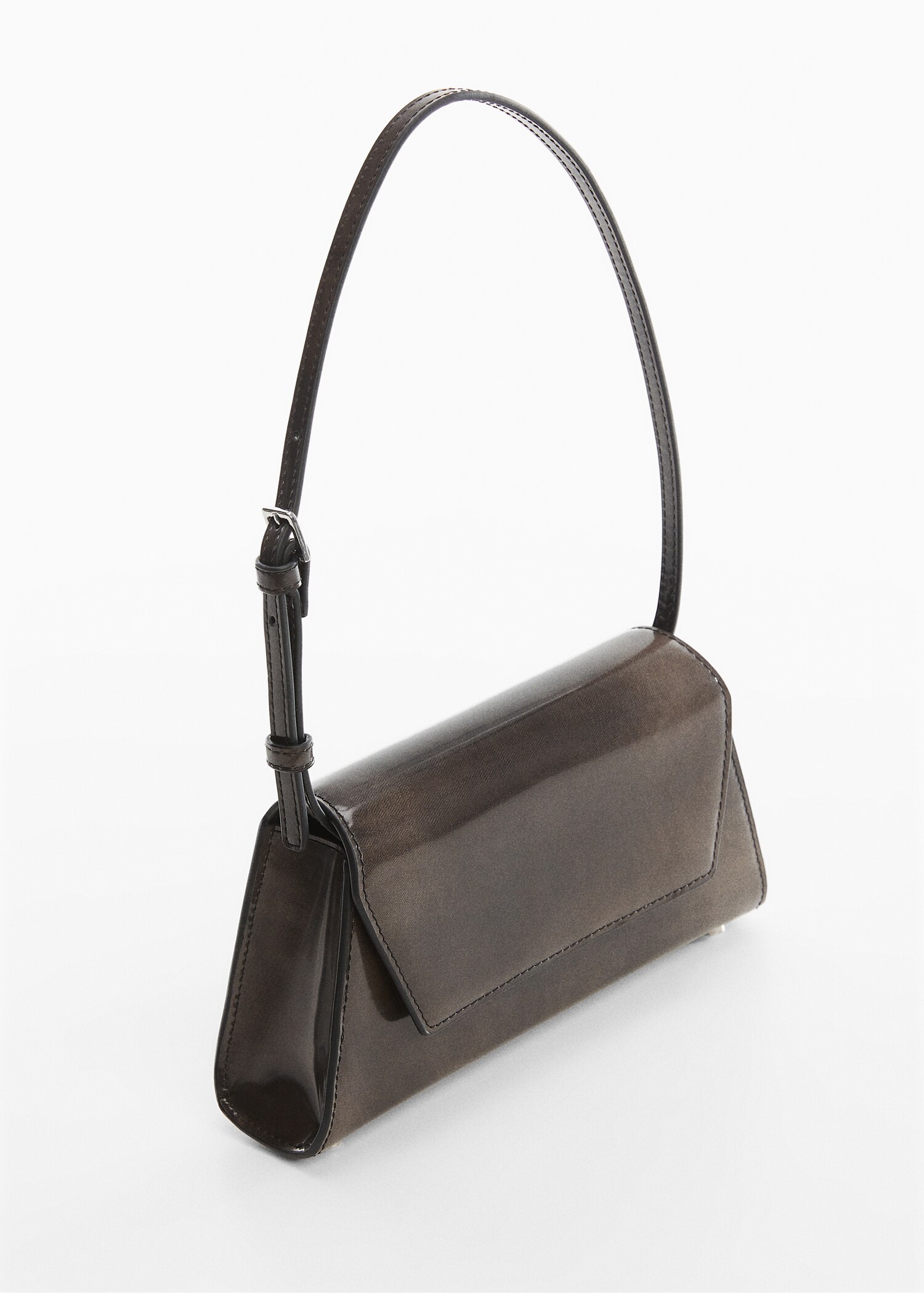Sac cuir verni - Plan moyen