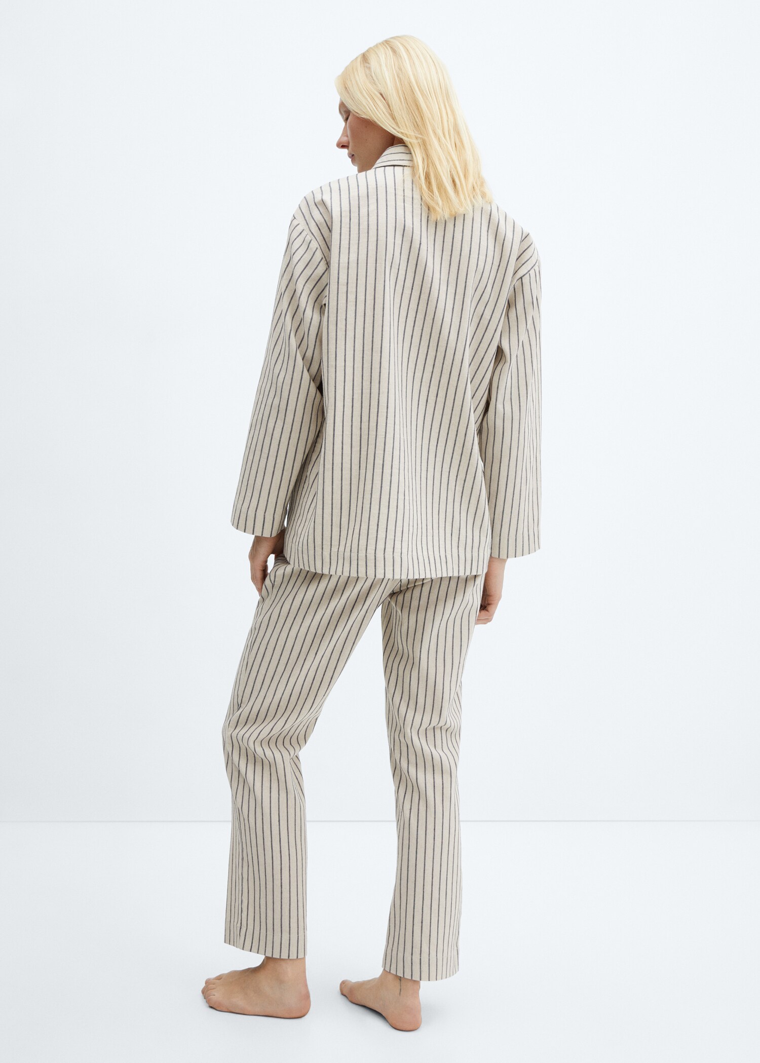 Pantalón pijama rayas - Reverso del artículo