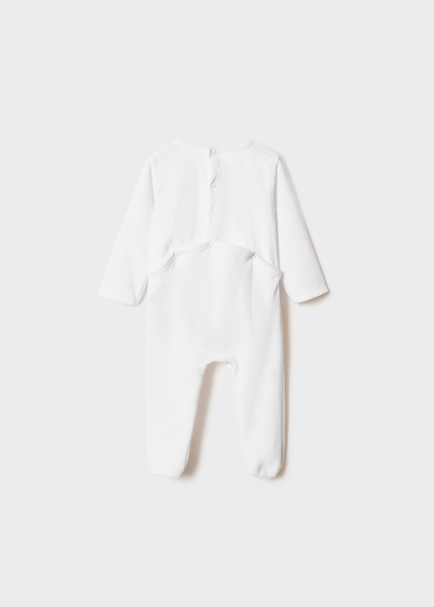 Mönstrad pyjamas body - Artikelns baksida