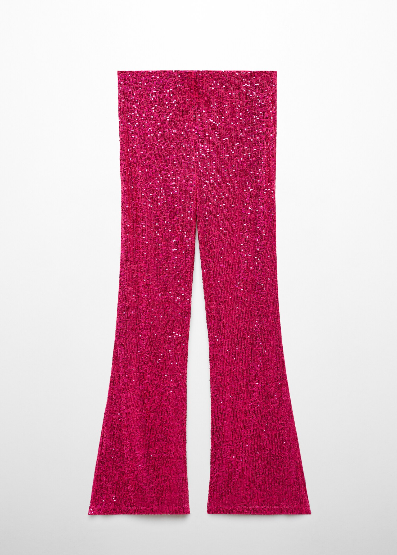 Flared broek met pailletten - Artikel zonder model