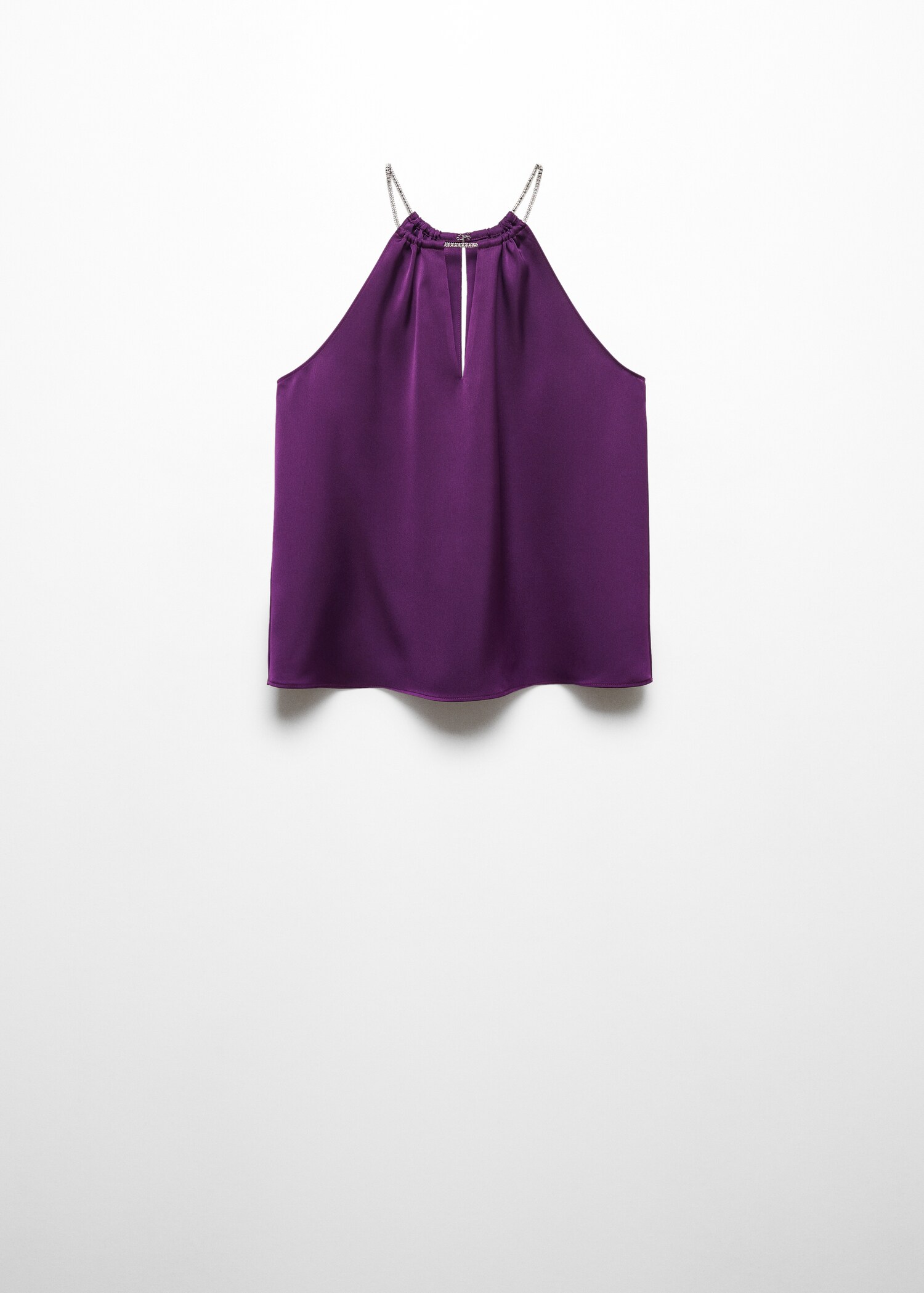 Top halter detalle strass - Artículo sin modelo