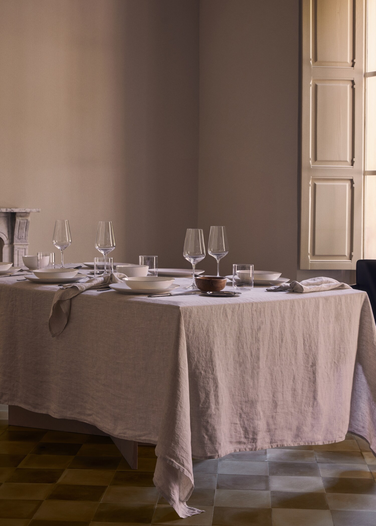 Nappe 100 % lin coutures 170x250 cm - Détail de l'article 6