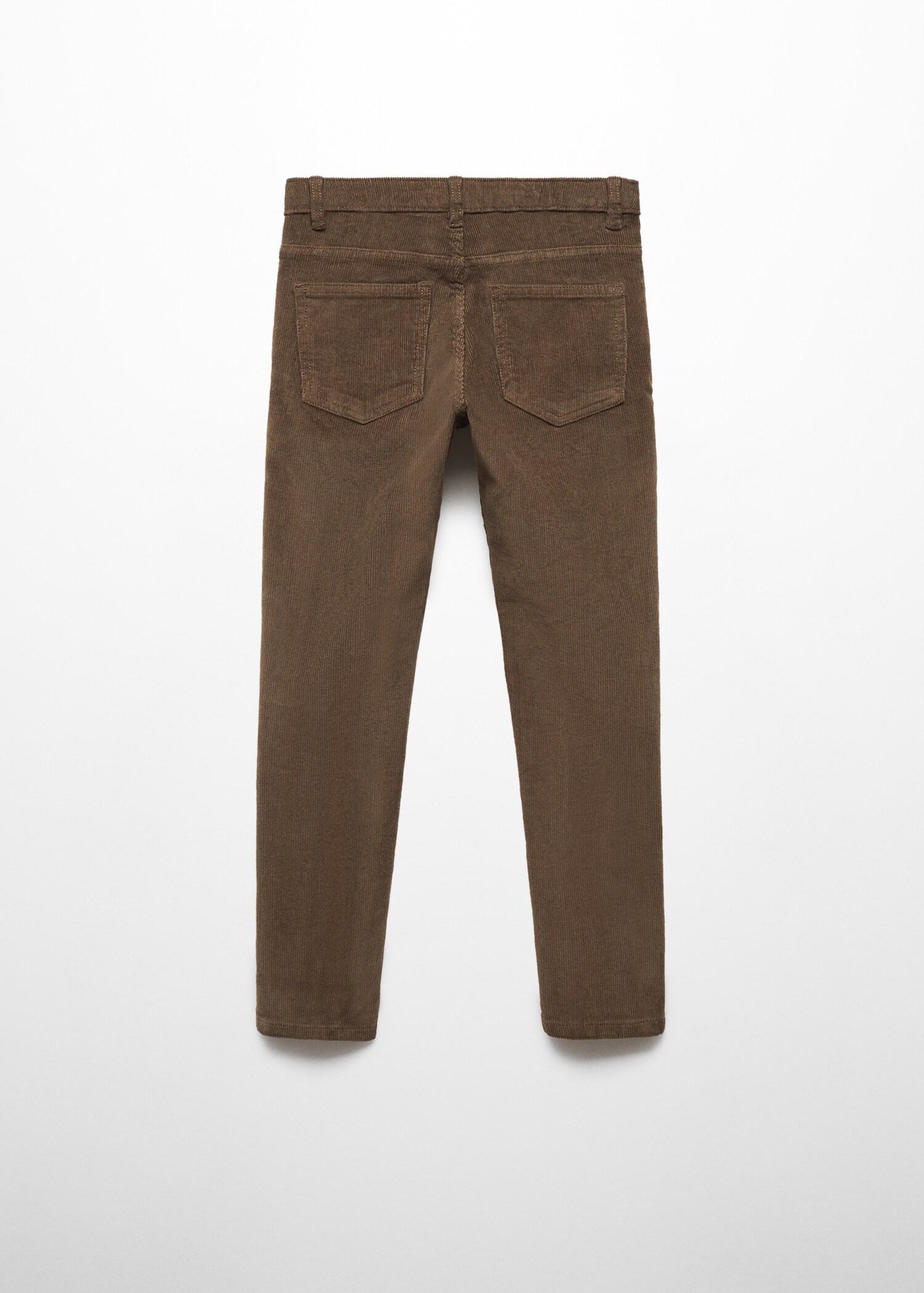 Pantalón recto pana - Reverso del artículo