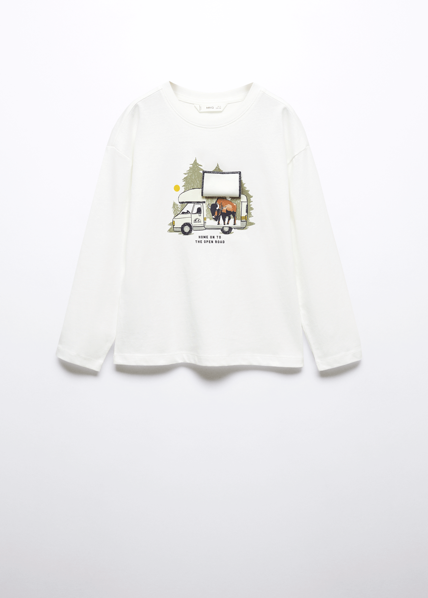Printed long sleeve t-shirt - Details of the article 9