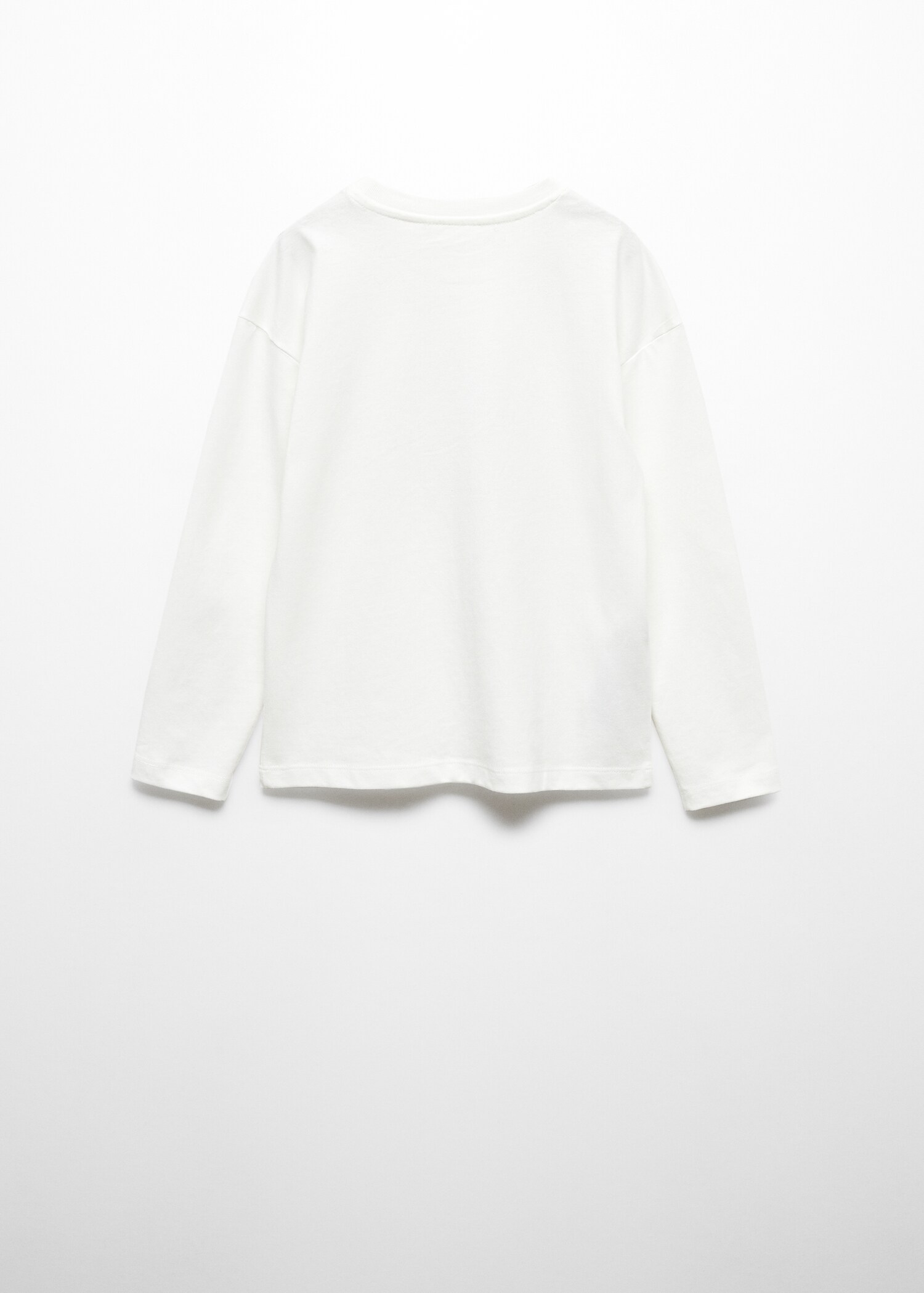Printed long sleeve t-shirt - Reverse of the article