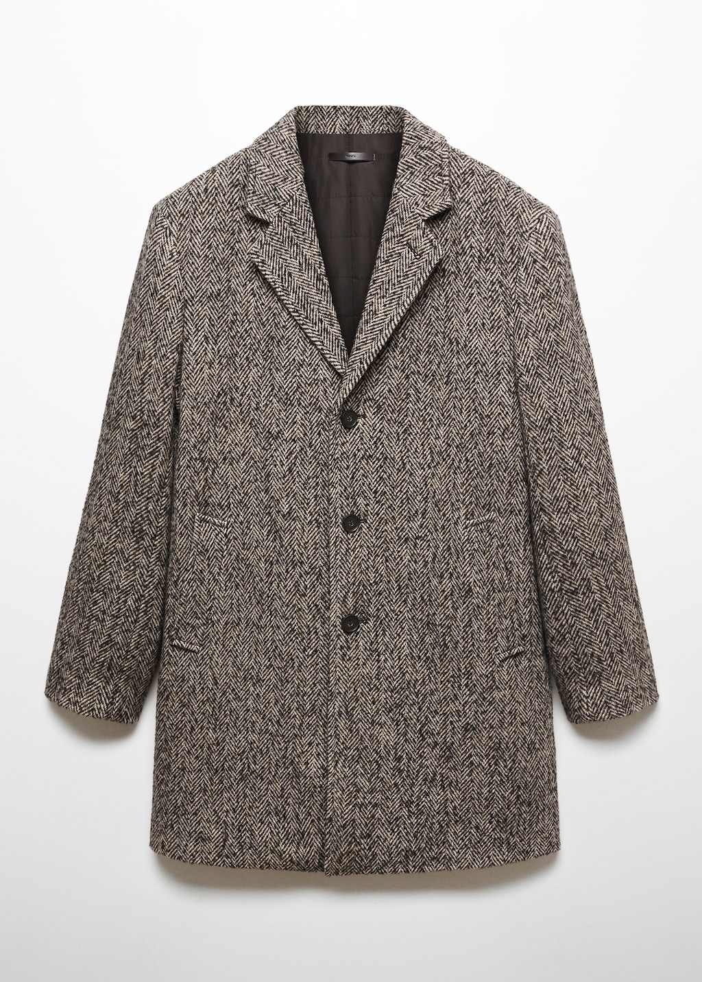 Wool slim-fit houndstooth jacket - Men | MANGO OUTLET USA Wool slim-fit houndstooth jacket - Men | MANGO OUTLET USA