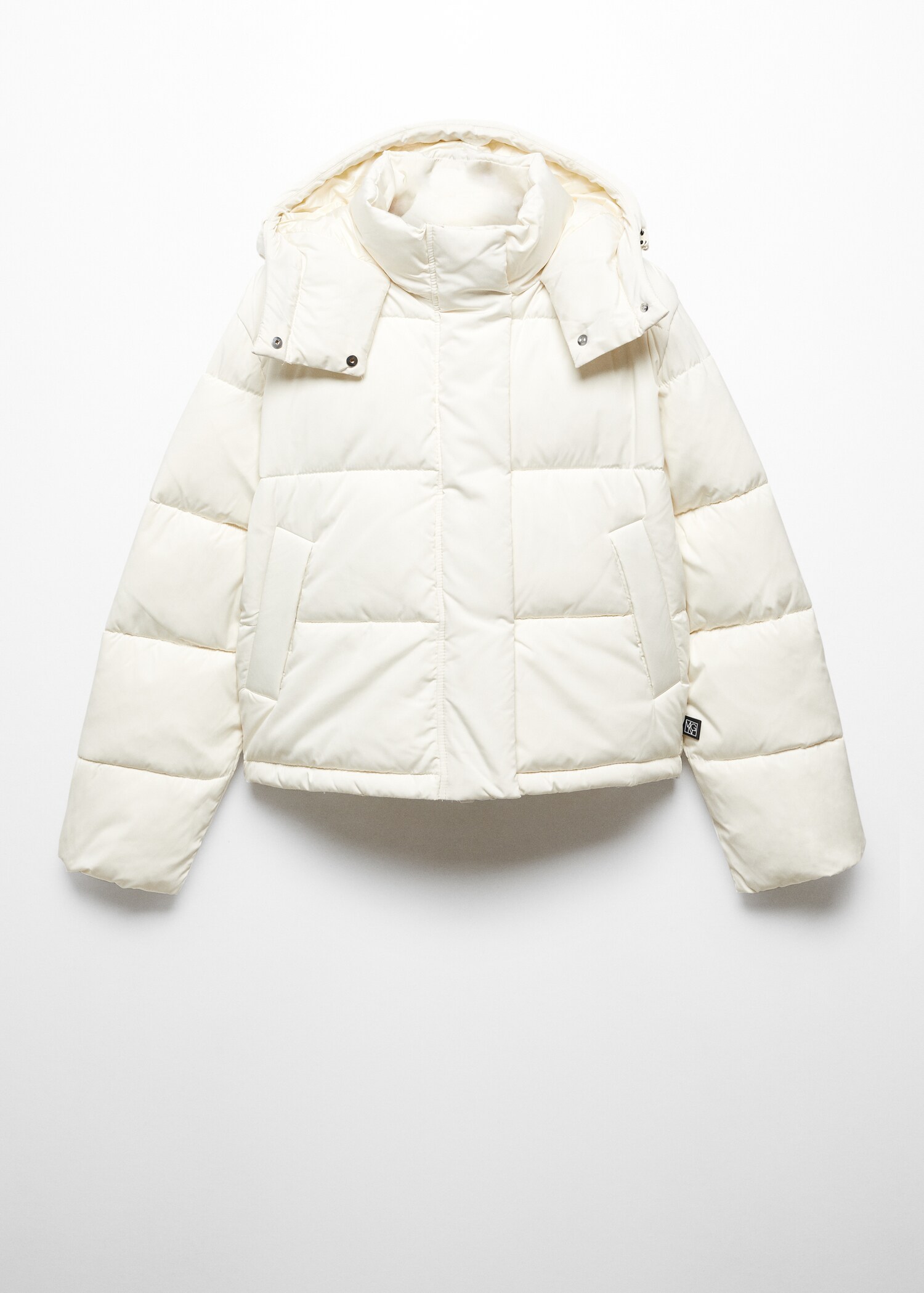 Short quilted anorak - Article without model