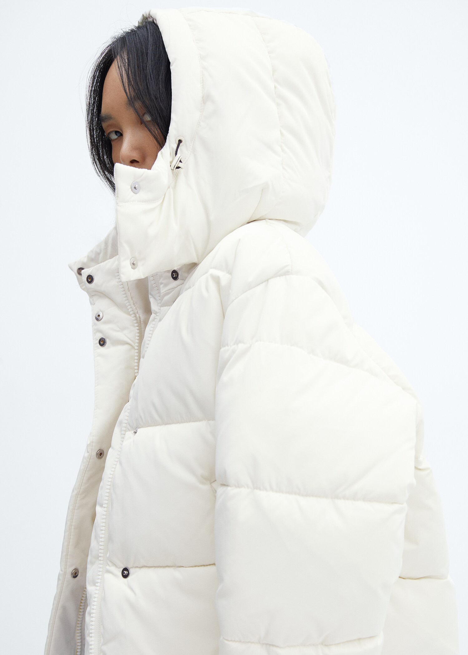 Short quilted anorak - Details of the article 6