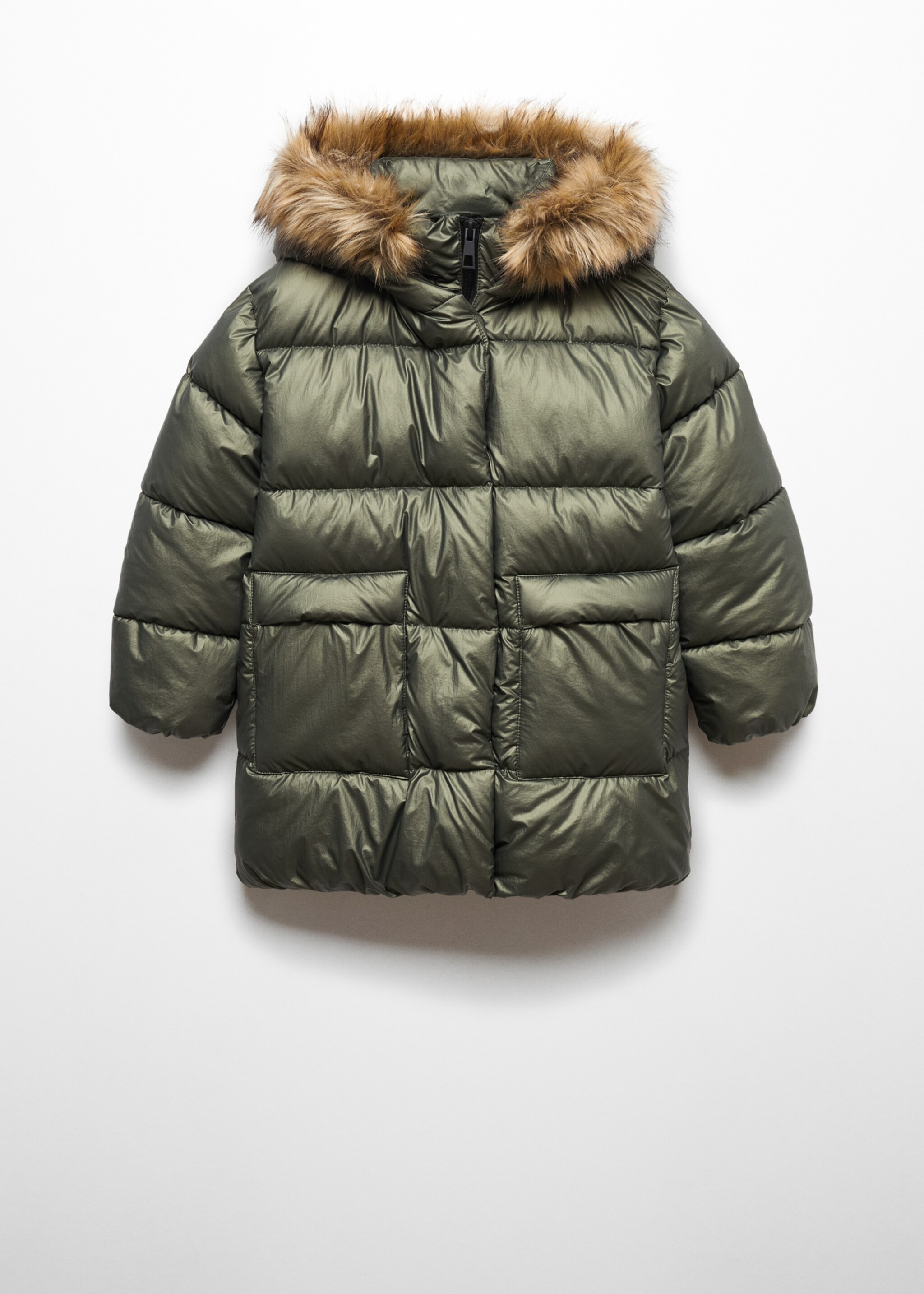 Anorak acolchado capucha - Artículo sin modelo