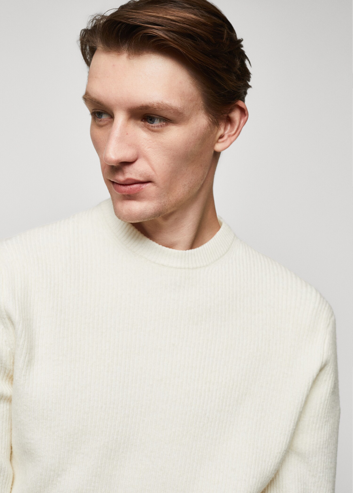 Ribbed knit sweater - Details of the article 1