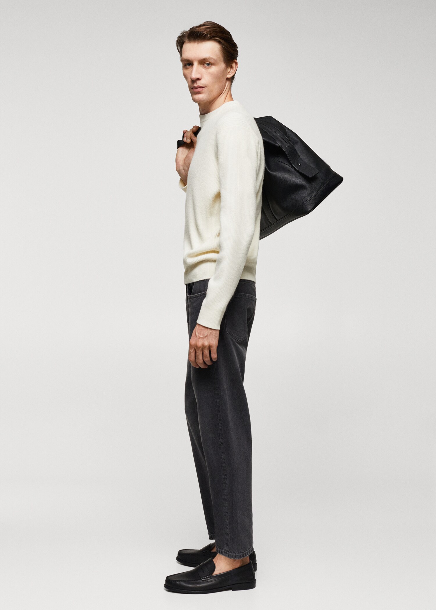 Ribbed knit sweater - Details of the article 2