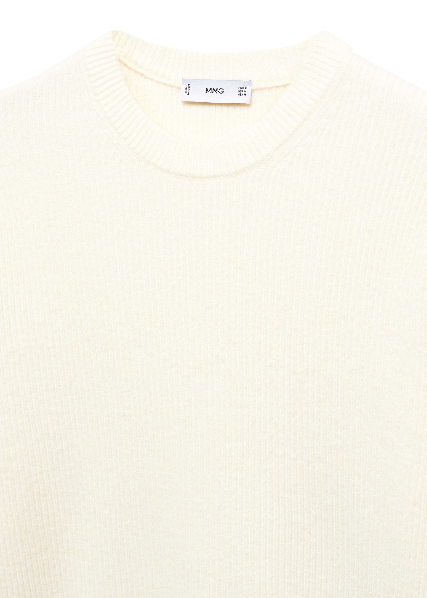 Ribbed knit sweater - Details of the article 8