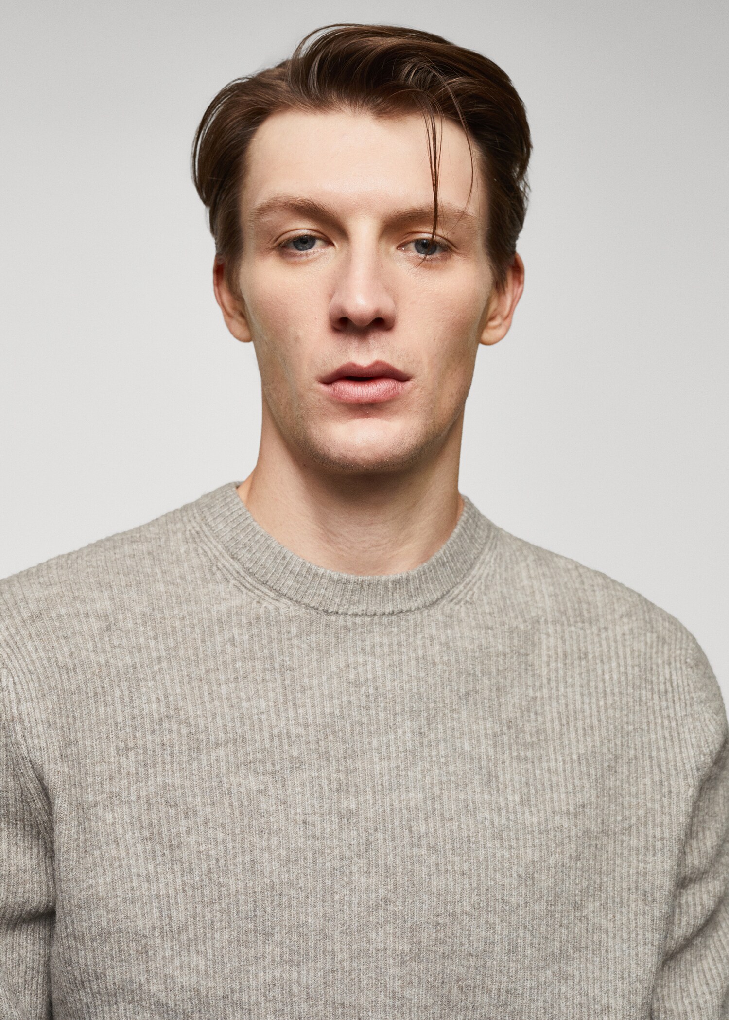 Ribbed knit sweater - Details of the article 1