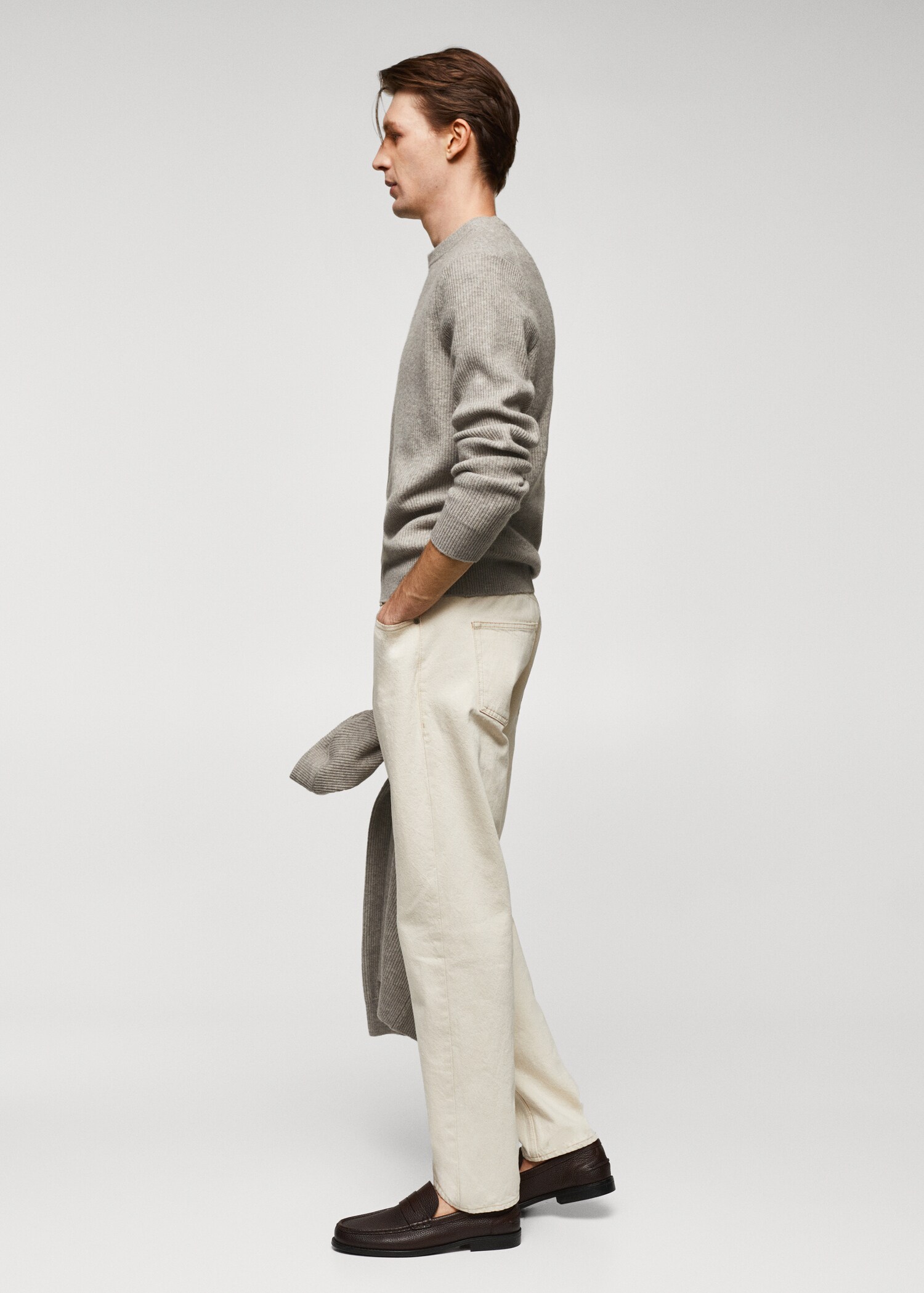 Ribbed knit sweater - Details of the article 2