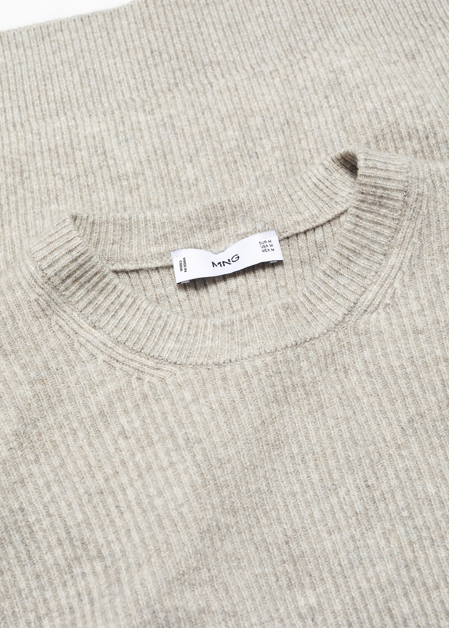 Ribbed knit sweater - Details of the article 8